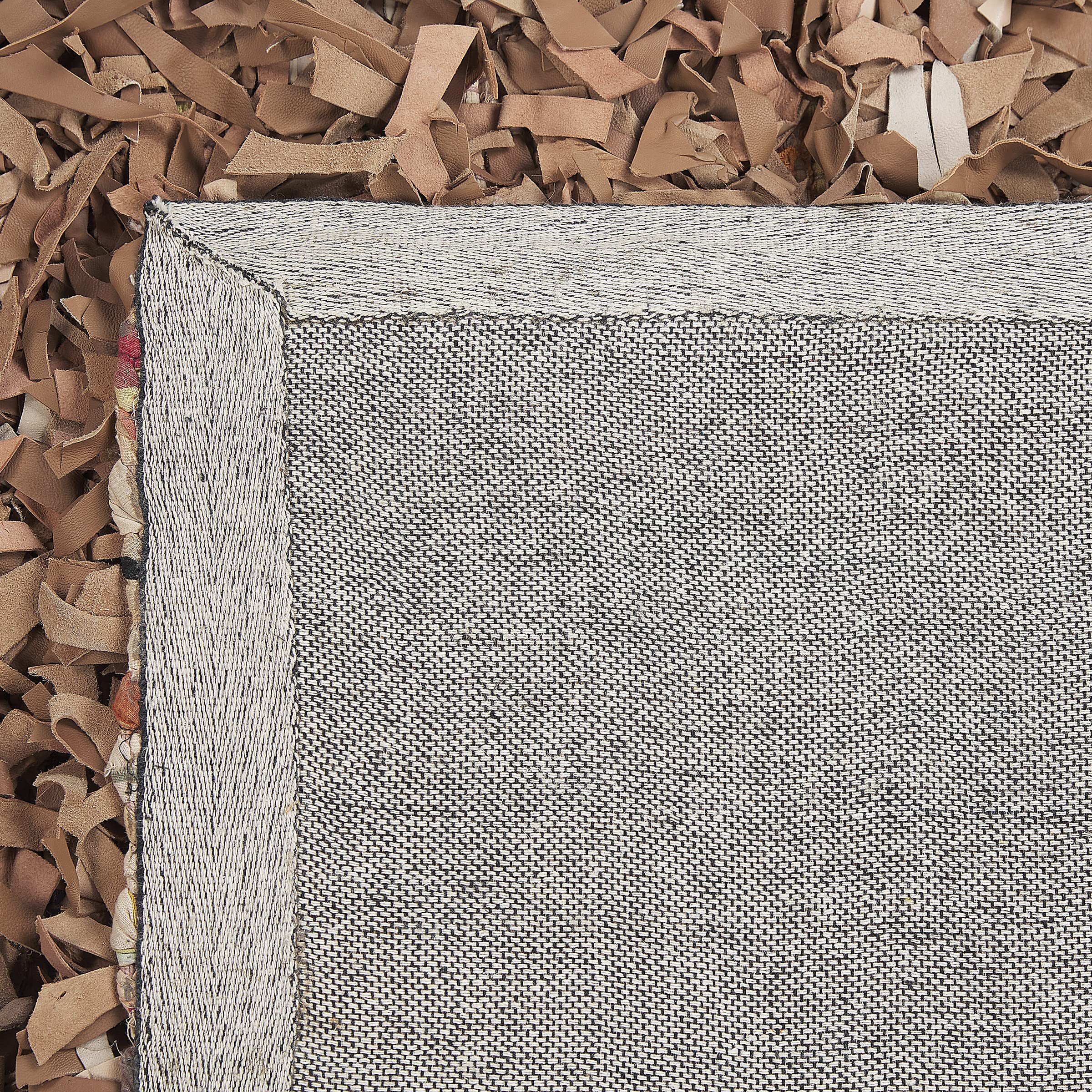hirsute-mut-teppich-leder-80x150cm-braun-handgefertigt image 6
