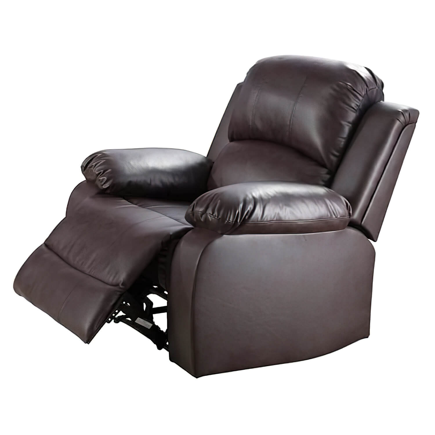 homall-recliner-chair-relaxsessel-kunstleder-braun-1-sitzer image 1