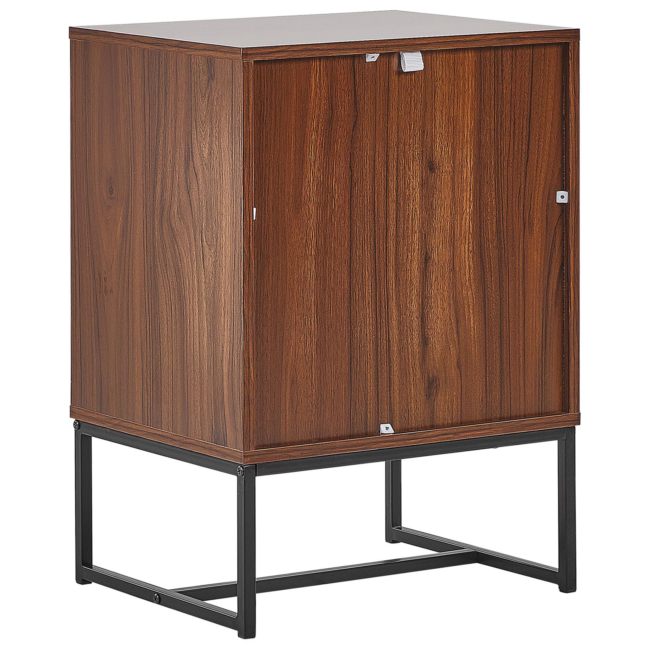 beliani-nueva-nachttisch-2-schubladen-dunkelholz-wei image 6