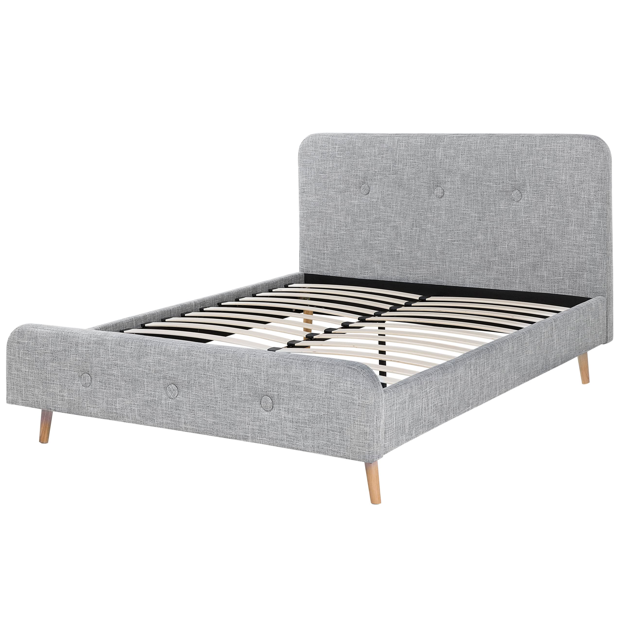beliani-bettgestell-doppelbett-160x200-hellgrau-stoff image 4