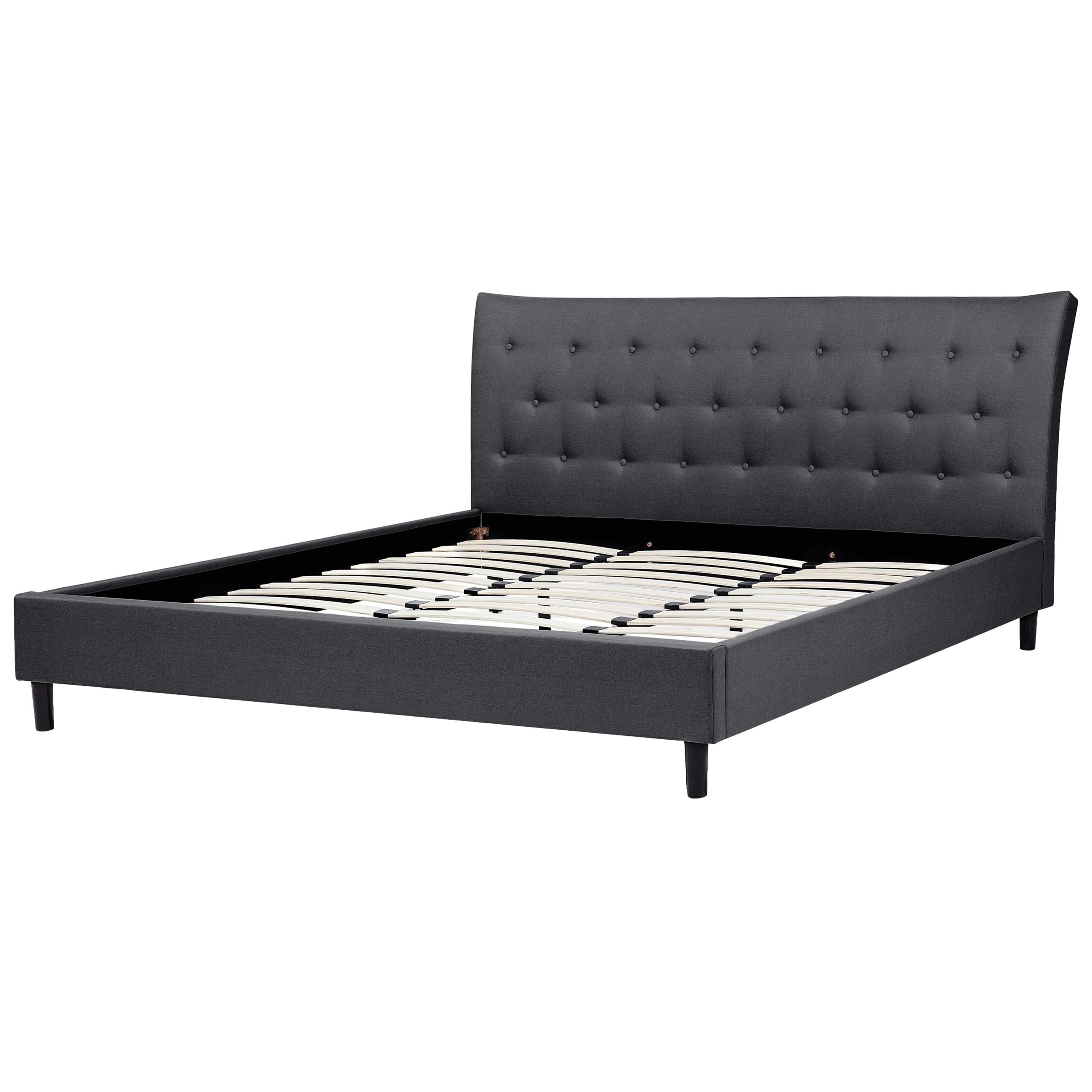 beliani-saverne-polsterbett-doppelbett-dunkelgrau-leinenoptik image 8