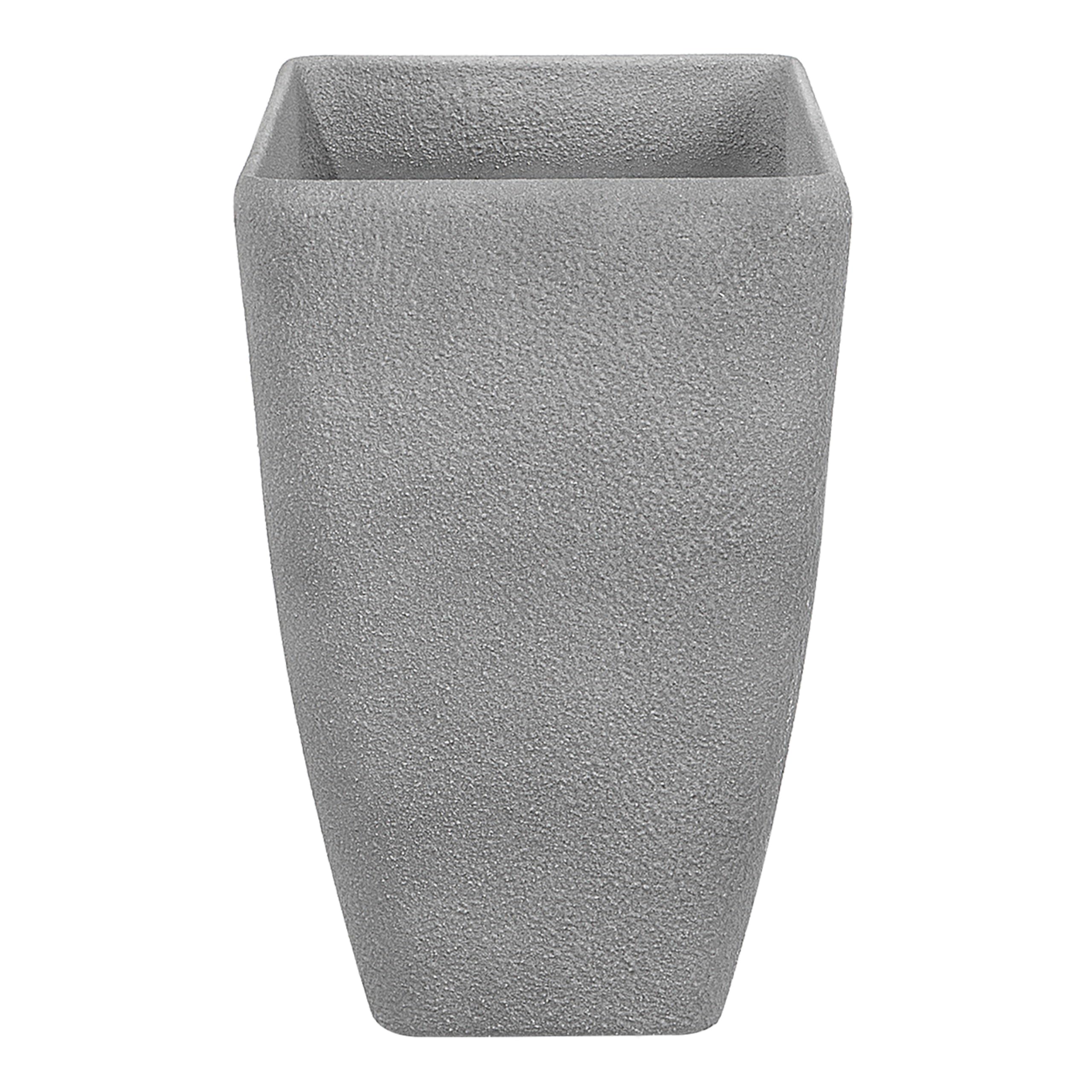 beliani-baris-blumentopf-eckig-60cm-grau-42l image 5