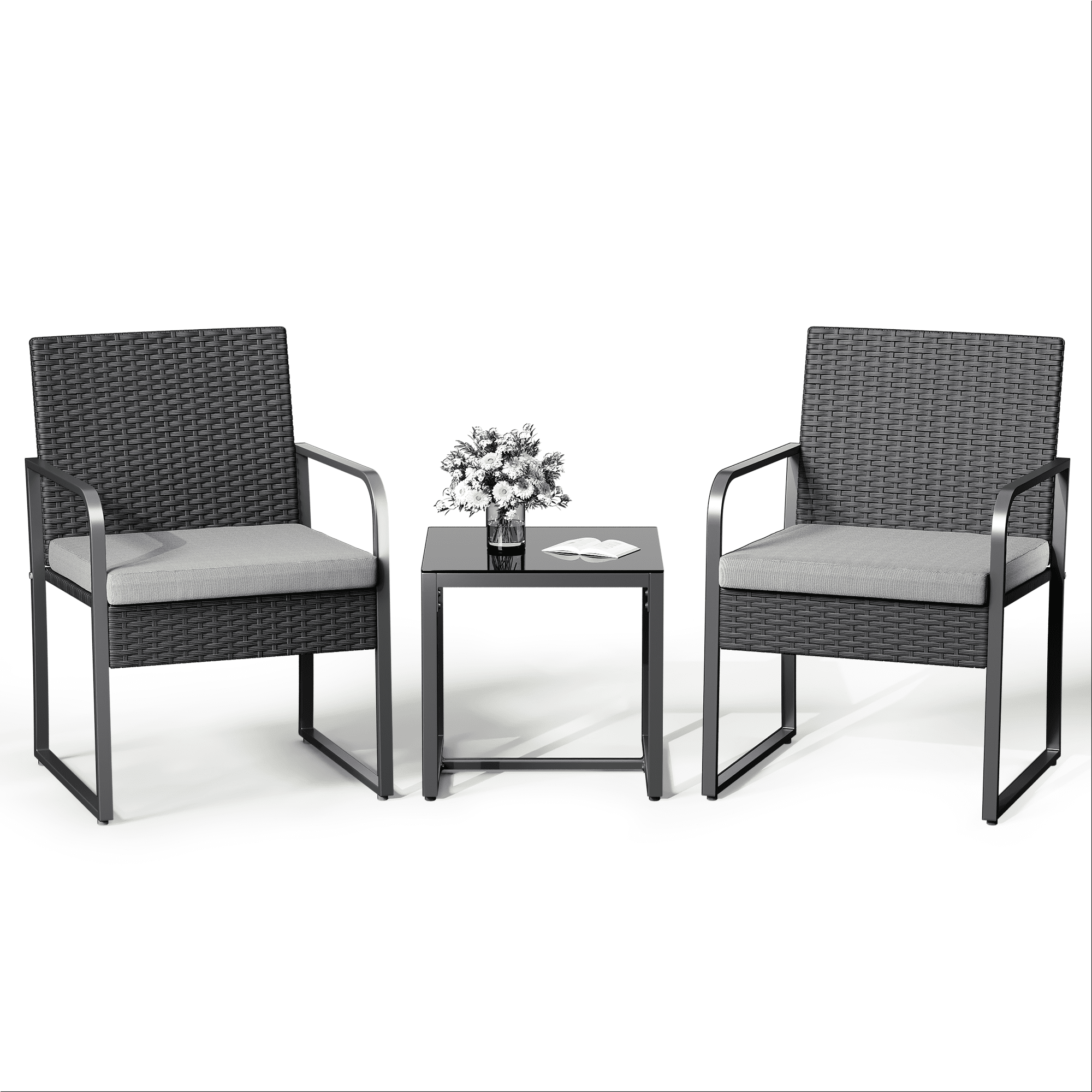 bealife-wr212-gartenm-bel-set-3-teilig-rattan-grau image 1