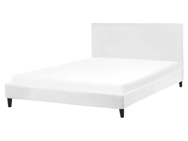 beliani-fitou-polsterbett-samt-wei-160x200-cm image 1