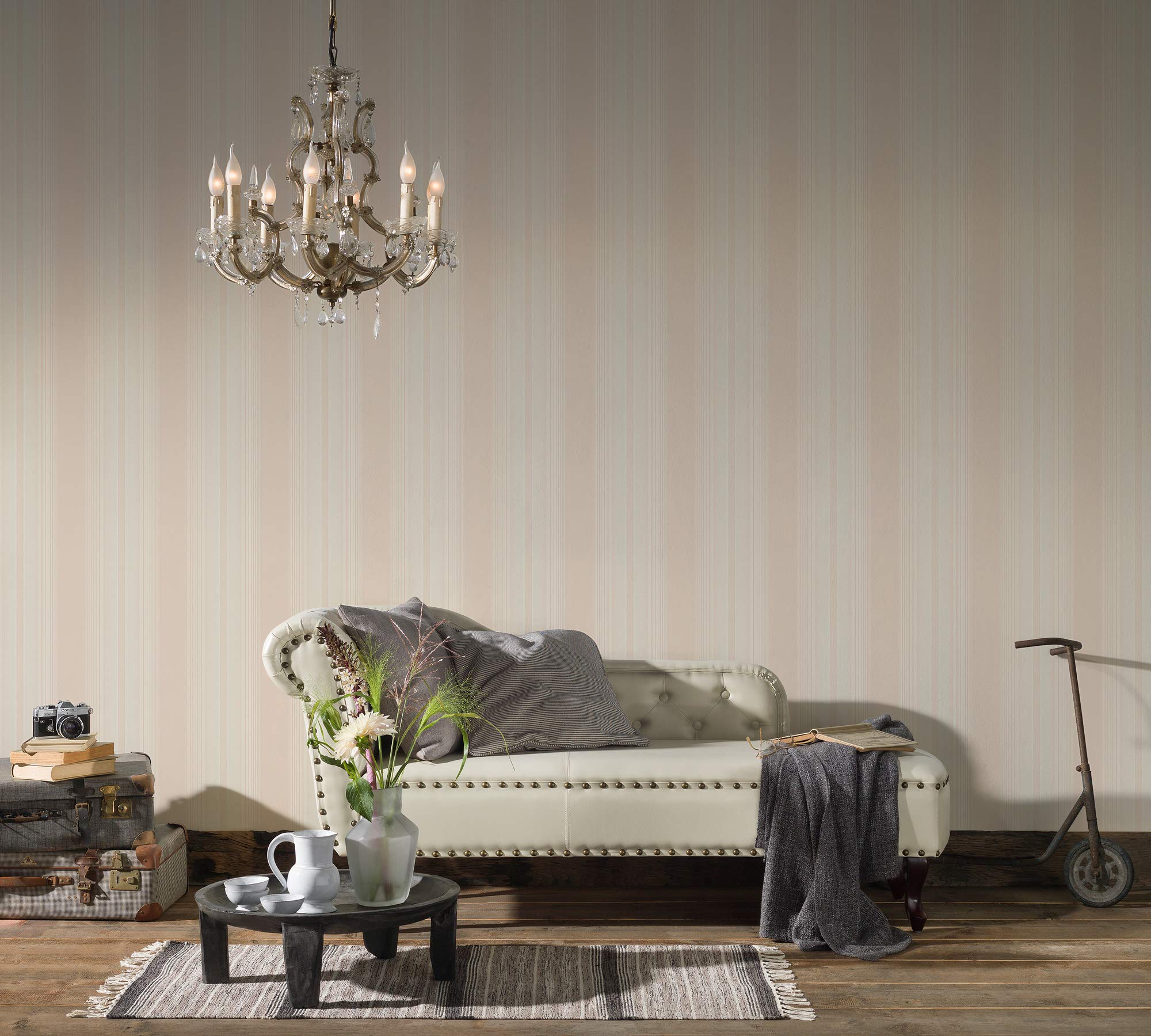 a-s-cr-ation-hermitage-10-330854-vliestapete-creme-rosa image 5