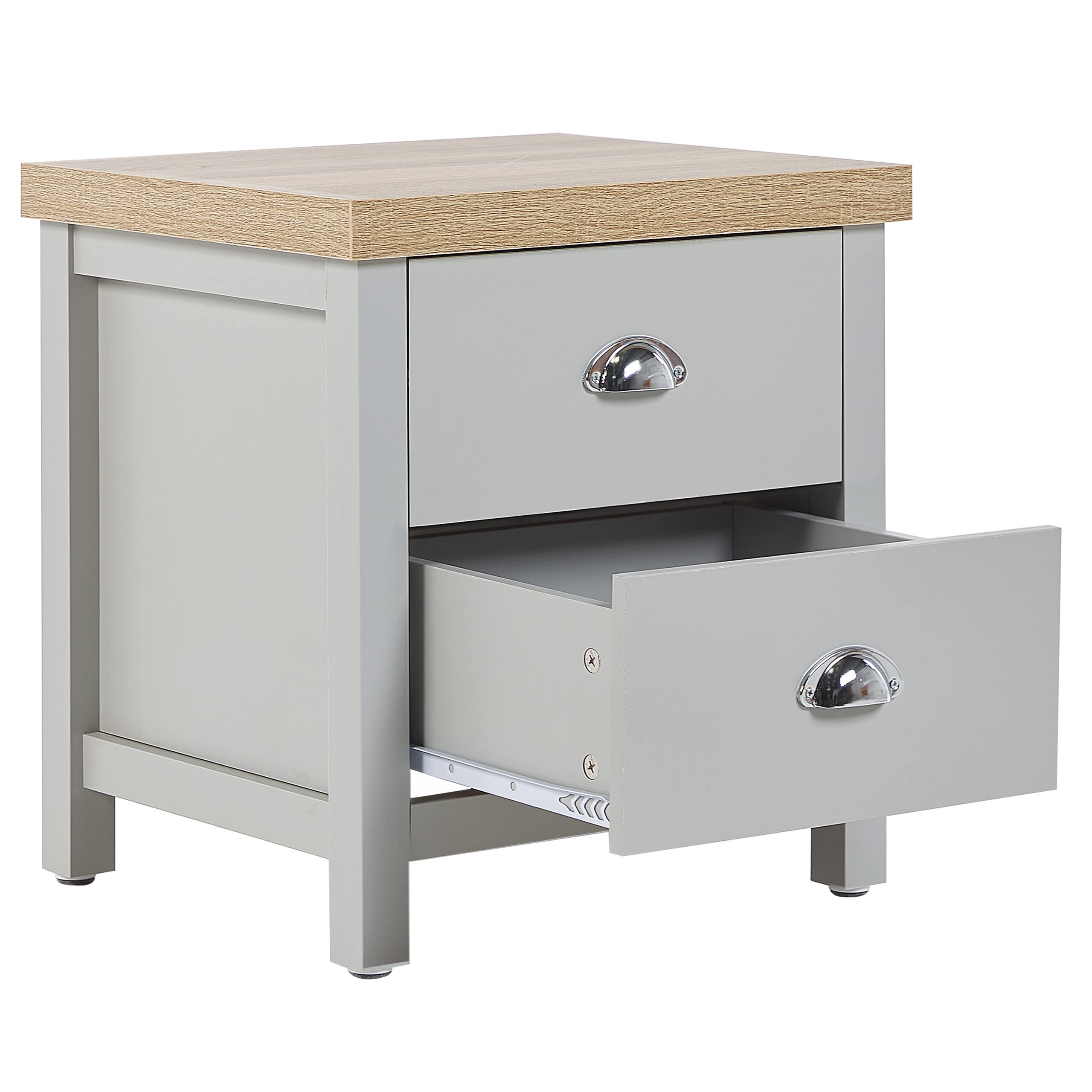 beliani-clio-nachttisch-grau-holz-2-schubladen image 4