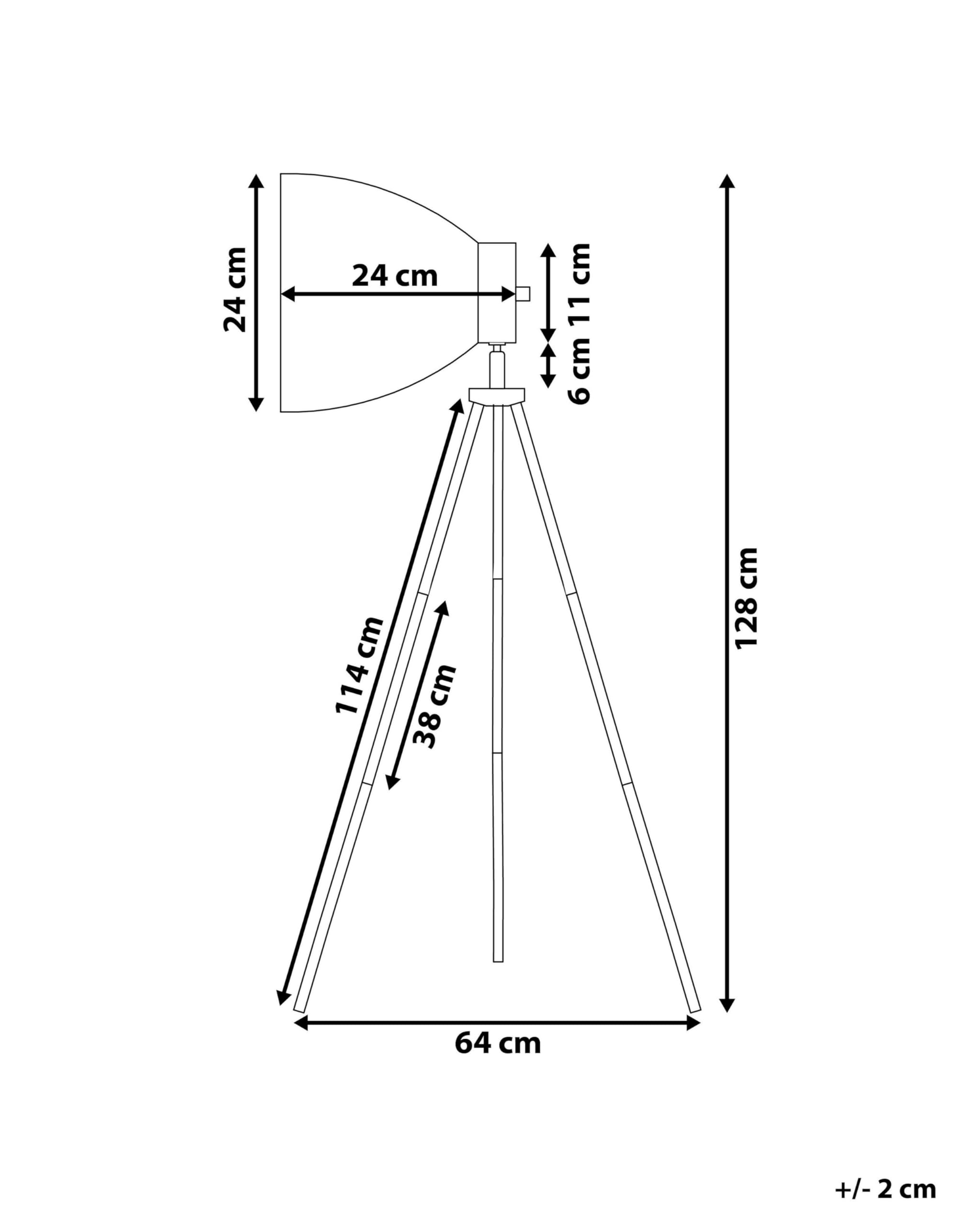 beliani-tamega-stehlampe-schwarz-metall-128-cm-e27-retro image 3