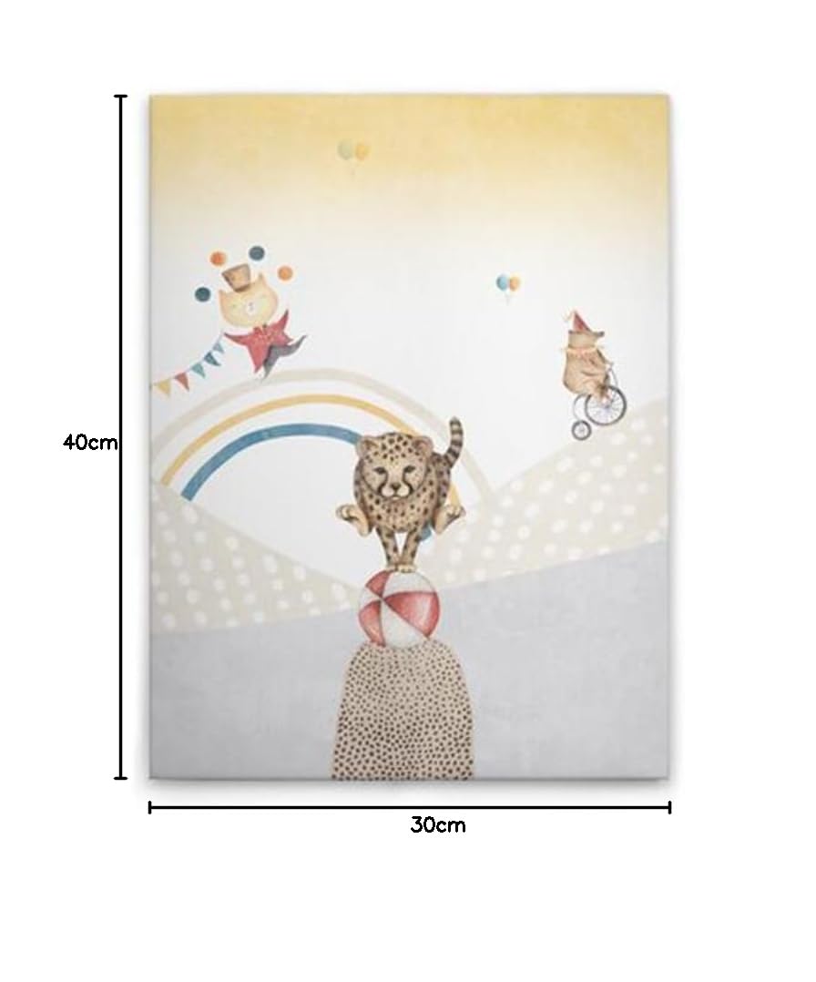 a-s-cr-ation-leinwandbilder-dd129373-leinwandbild-zirkus-tiger-30x40 image 1