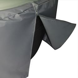 beliani-chuva-regenschutz-gartenm-bel-170x160x75-grau image 8