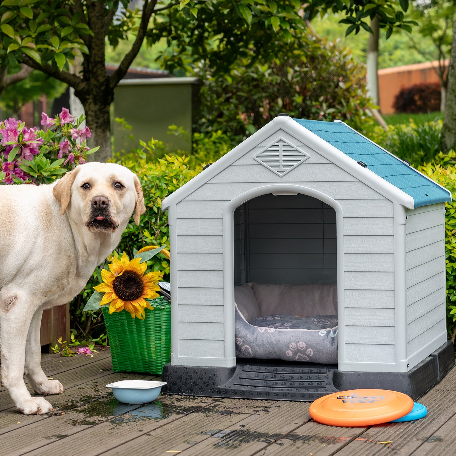 homall-hundeh-tte-kunststoff-hundehaus-grau-gr-e-l image 6
