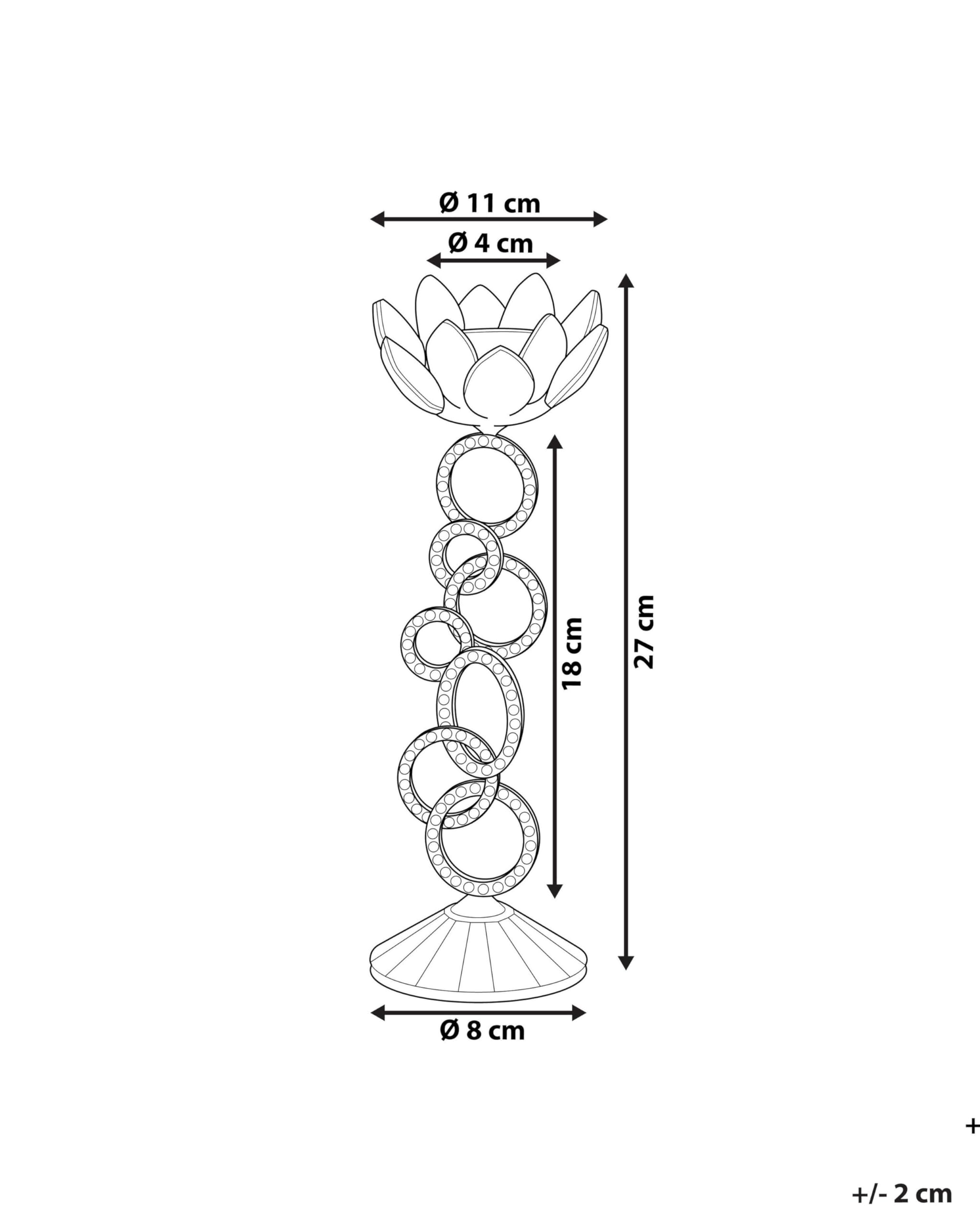 beliani-oviedo-kerzenst-nder-silbern-27-cm-glas image 3
