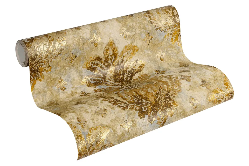 a-s-cr-ation-boho-love-vliestapete-ornamente-gold-beige-10-05m image 1