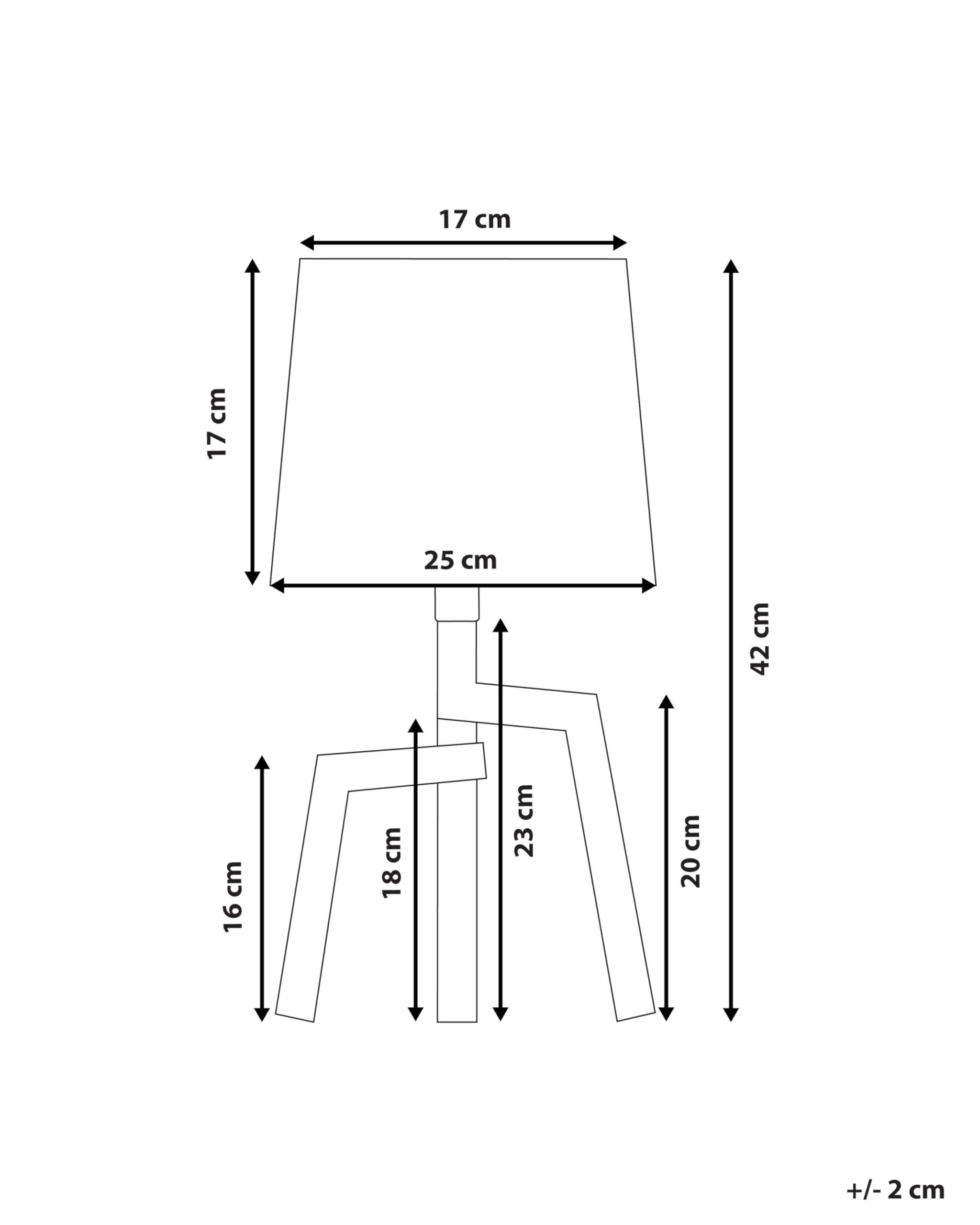 beliani-nalon-tischlampe-holz-wei-e14-skandi image 3