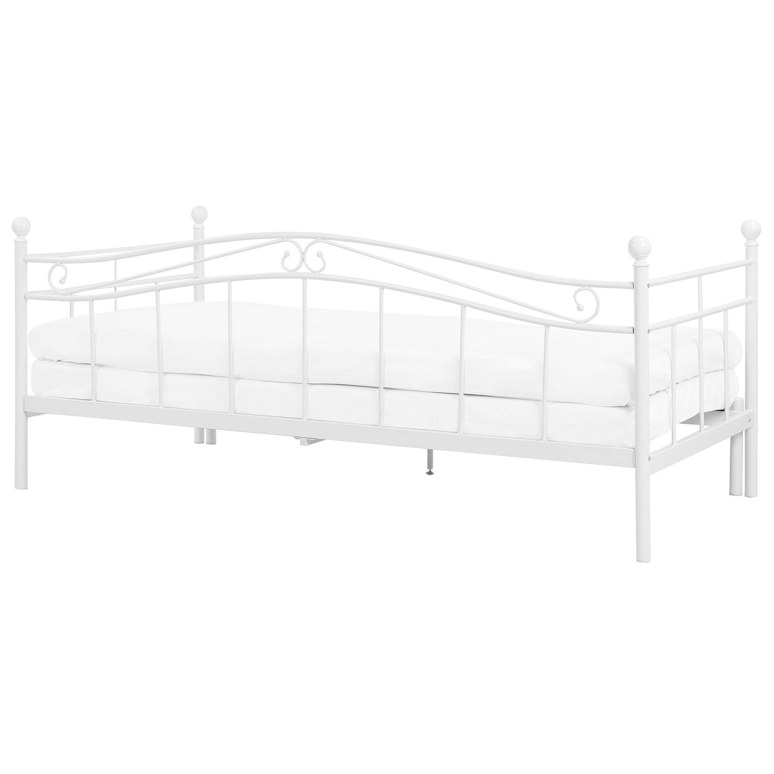 beliani-tulle-tagesbett-metall-wei-90x200-ausziehbar image 6