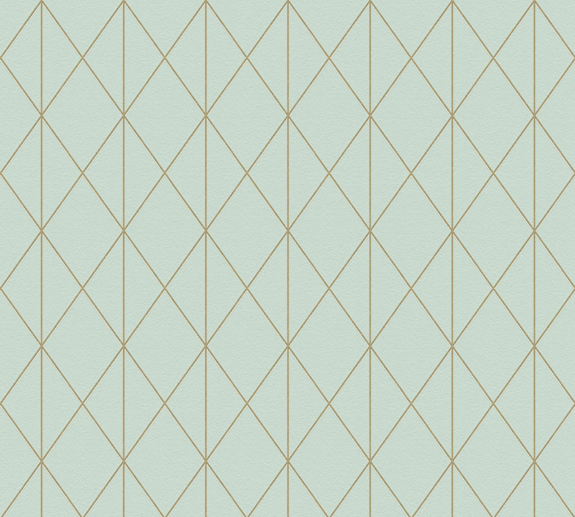 a-s-cr-ation-designdschungel-36575-2-vliestapete-blau-gr-n image 2