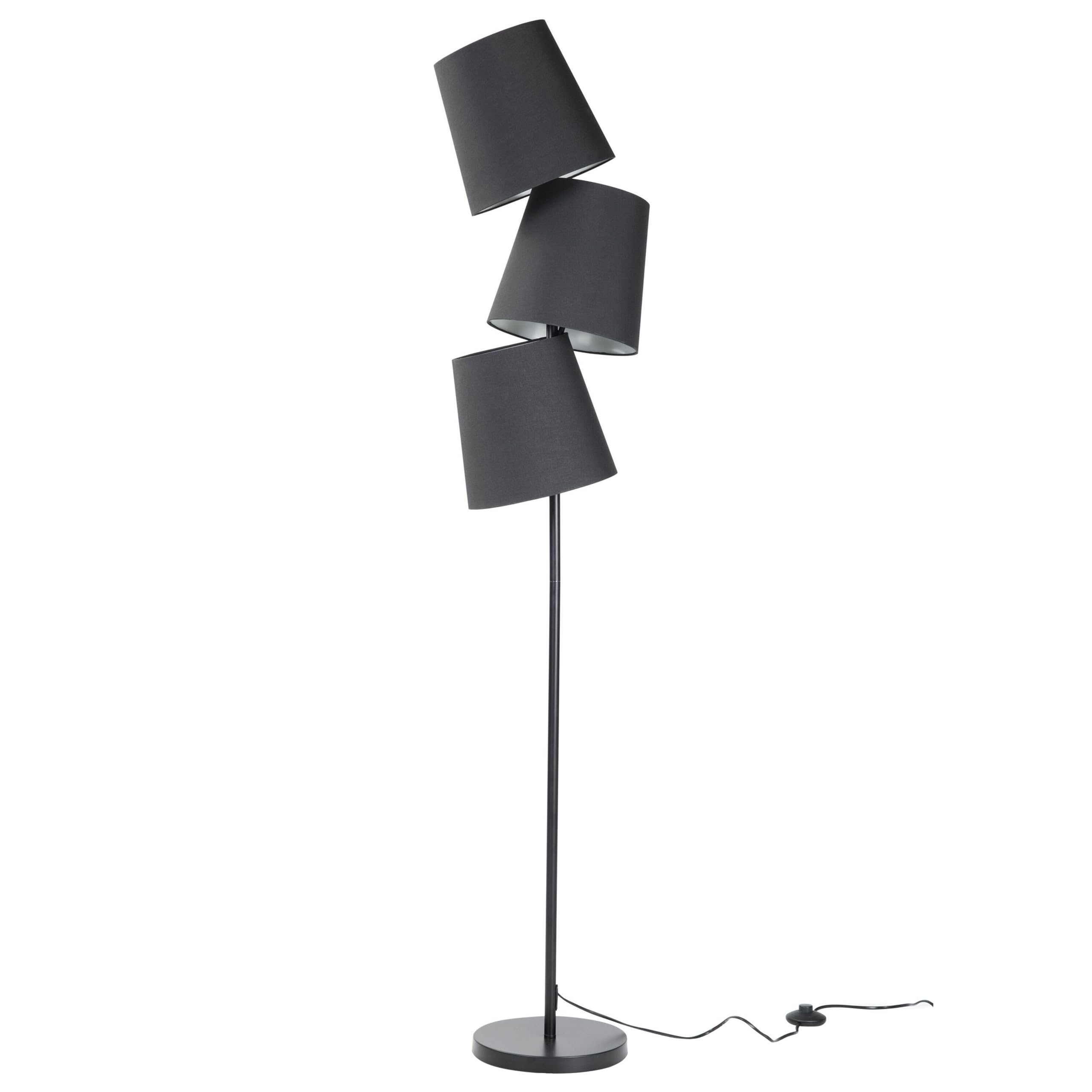 beliani-rio-grande-stehlampe-schwarz-3-flammig image 4