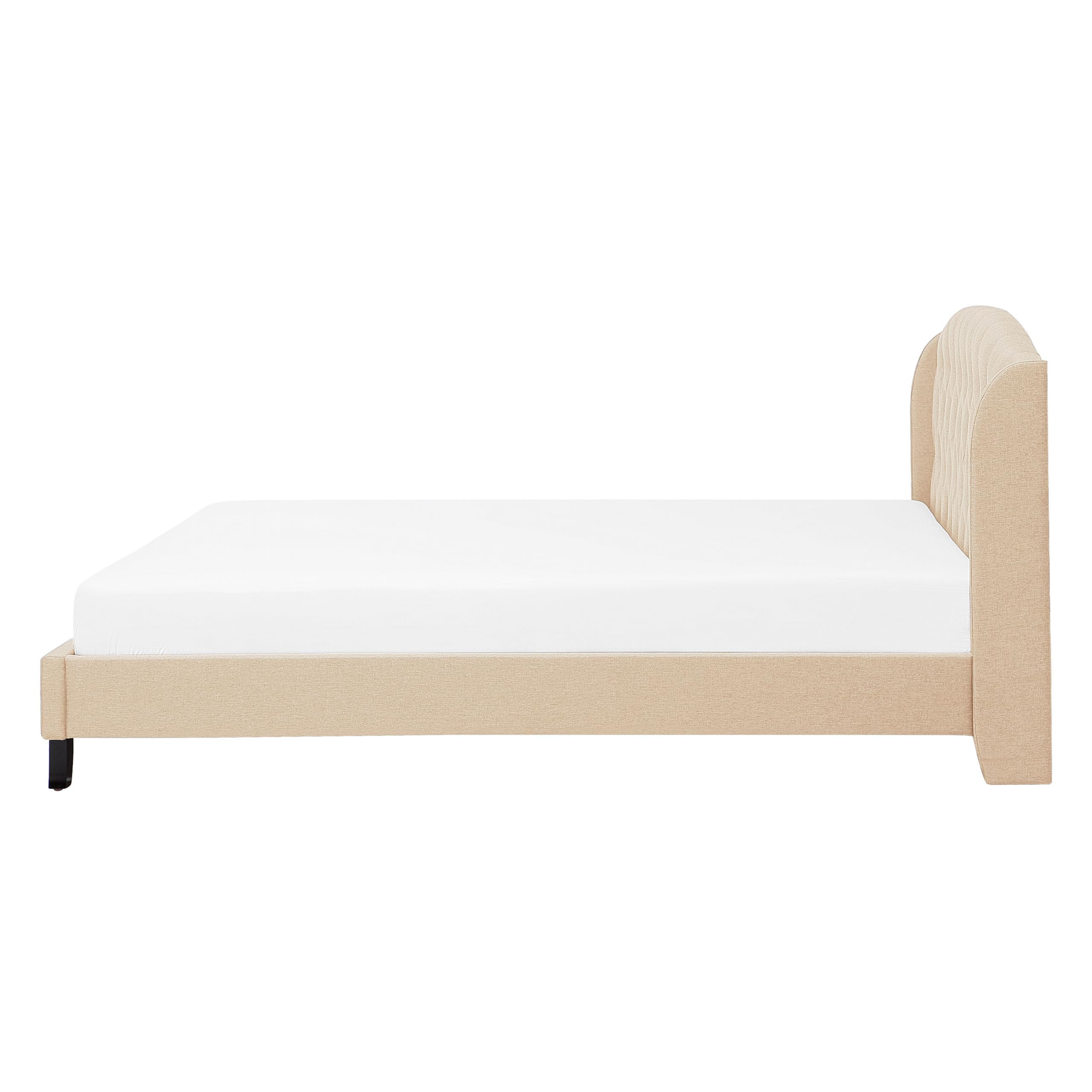 beliani-bordeaux-polsterbett-140x200-beige-leinenoptik image 5