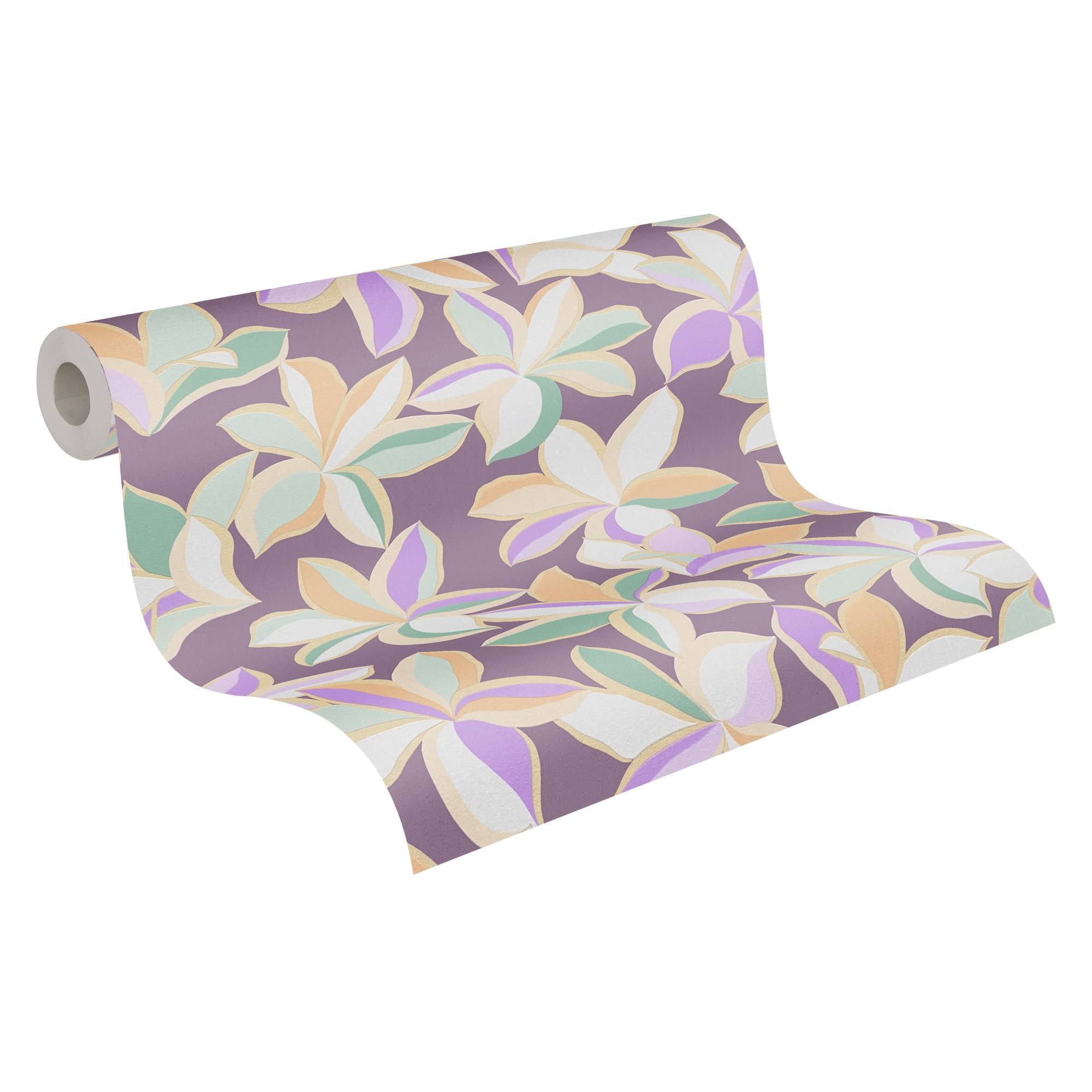 a-s-cr-ation-389082-vliestapete-floral-lila-10-05m image 5