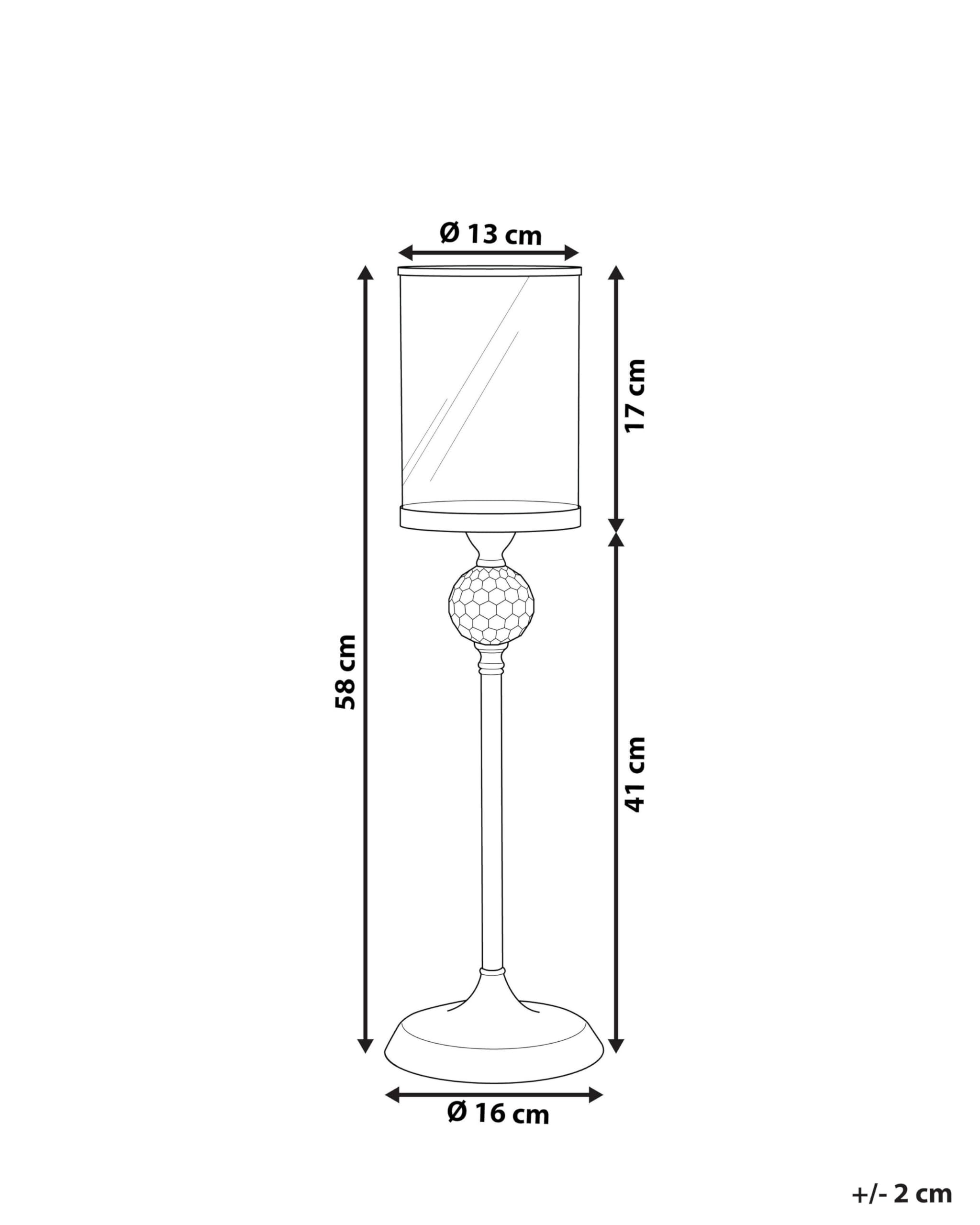 beliani-cotui-kerzenst-nder-silber-58-cm-glas-metall image 3