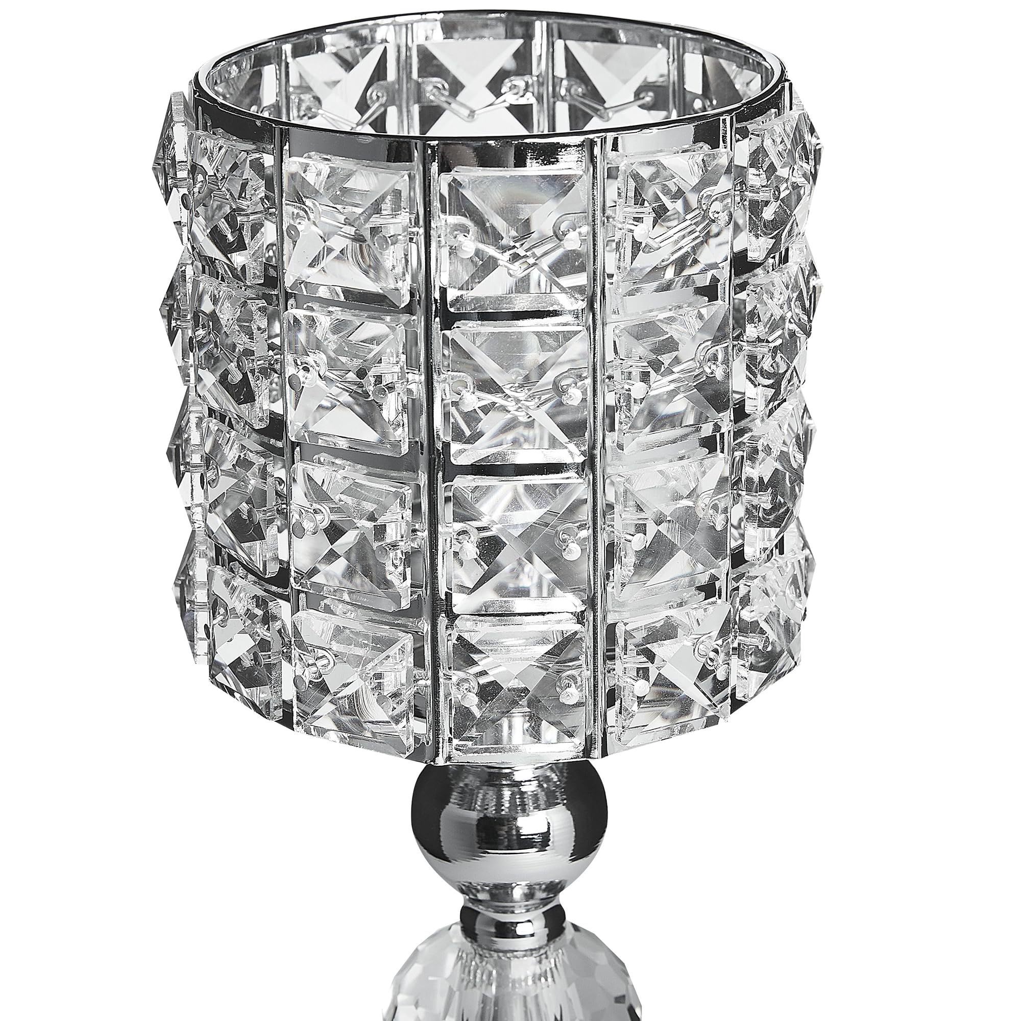 beliani-avord-kerzenst-nder-33-cm-glas-silbern image 4
