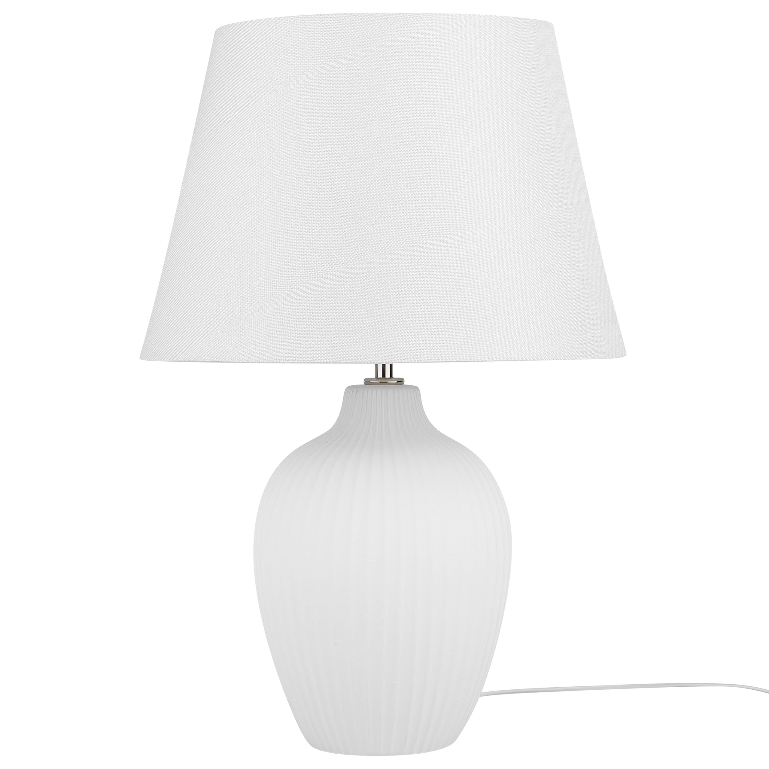 beliani-fergus-tischlampe-wei-leinenschirm-keramik-e27 image 4