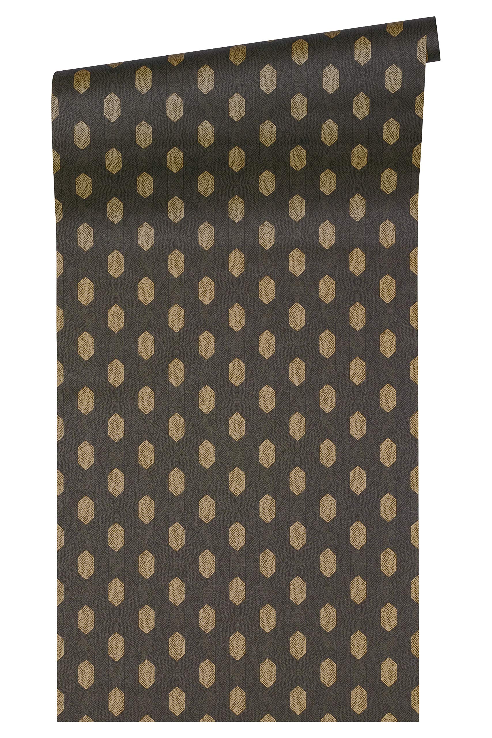 a-s-cr-ation-absolutely-chic-36973-6-vliestapete-metallic-schwarz image 8
