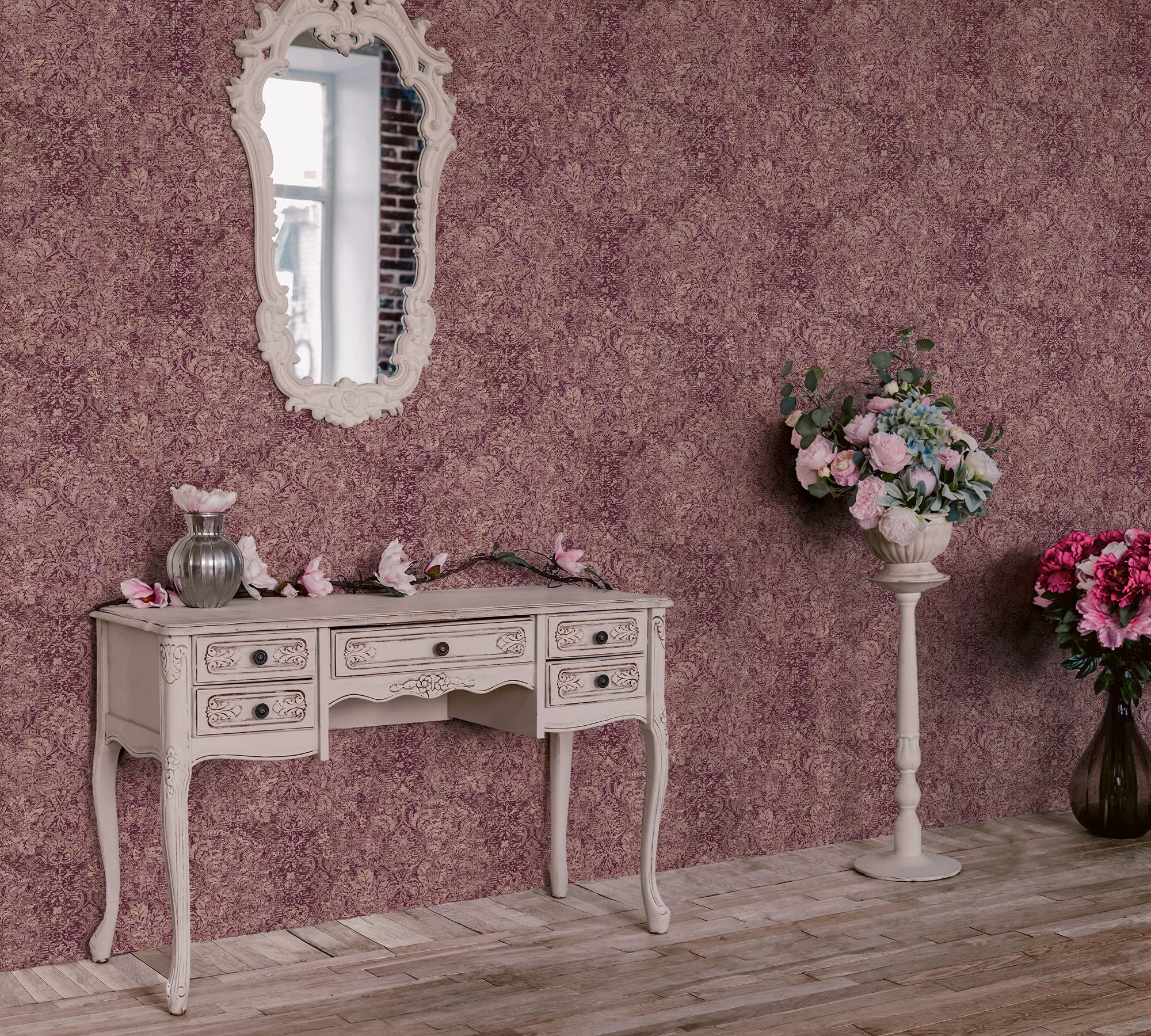 a-s-cr-ation-mata-hari-barock-vliestapete-rosa-glitzer-380932 image 4
