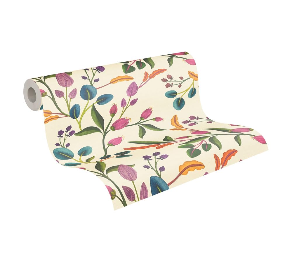 a-s-cr-ation-livingwalls-782111-vliestapete-floral-creme-10-05m image 1