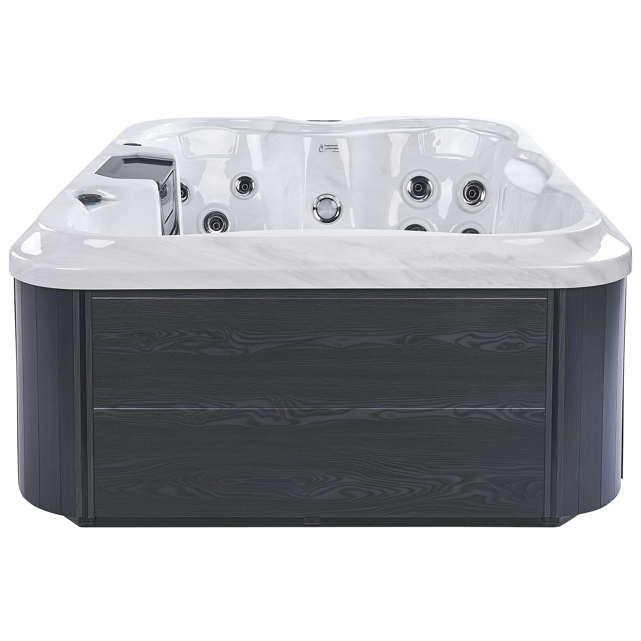 beliani-arcelia-whirlpool-outdoor-wei-4-personen-mit-led image 8