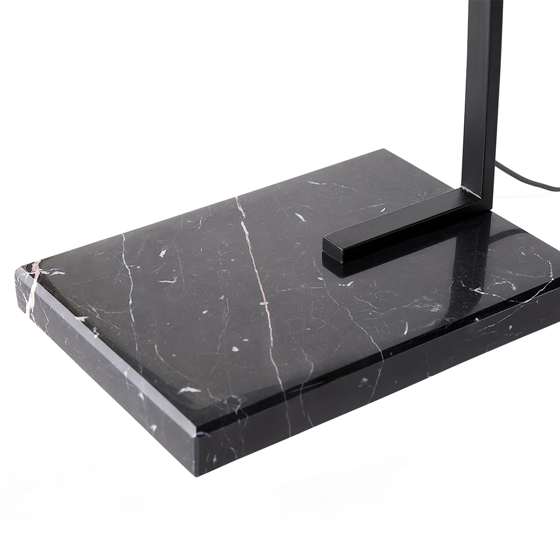 beliani-bogen-stehleuchte-schwarz-metall-marmor-e27-188-cm image 7