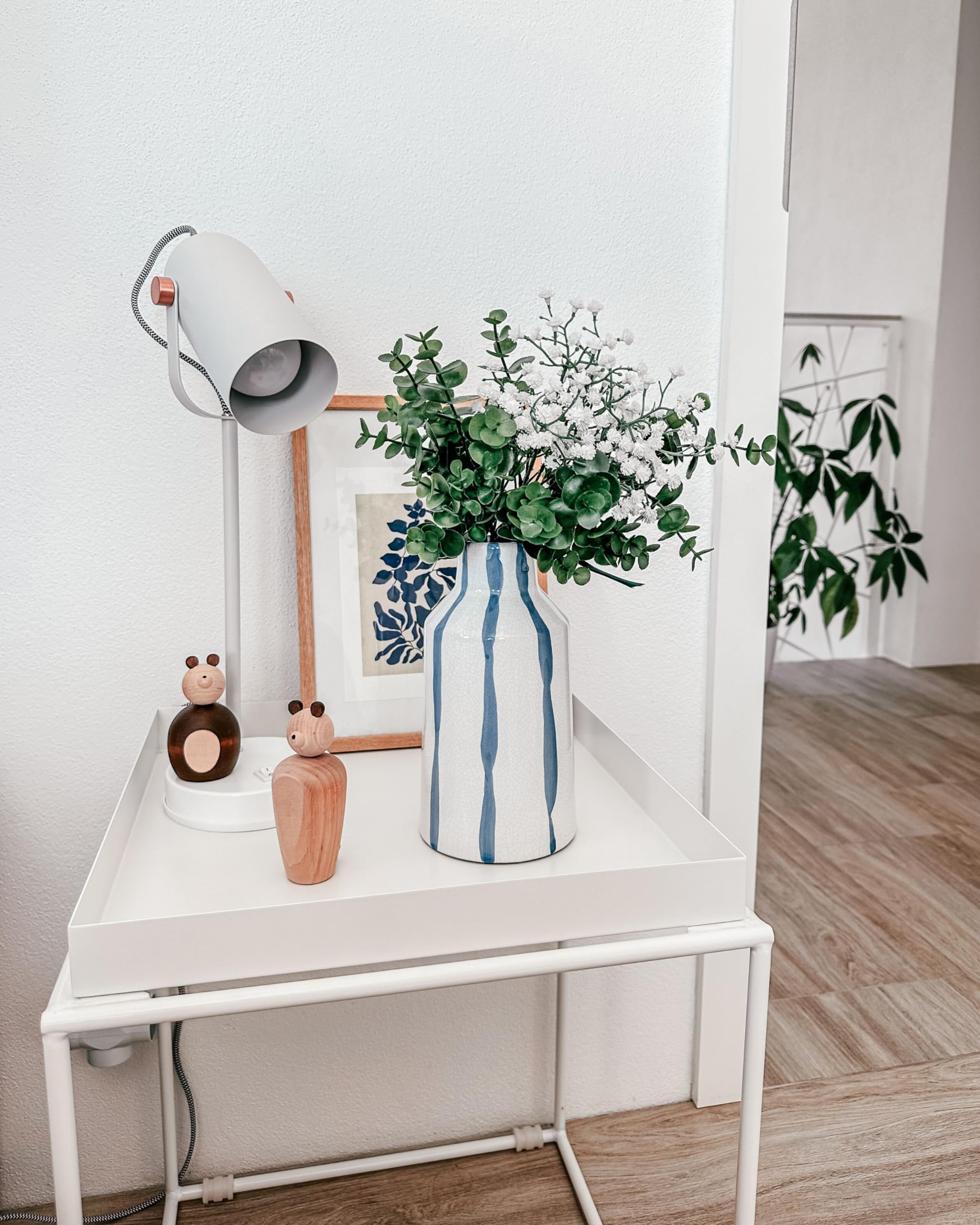 beliani-assus-blumenvase-steinzeug-wei-blau-vintage image 7