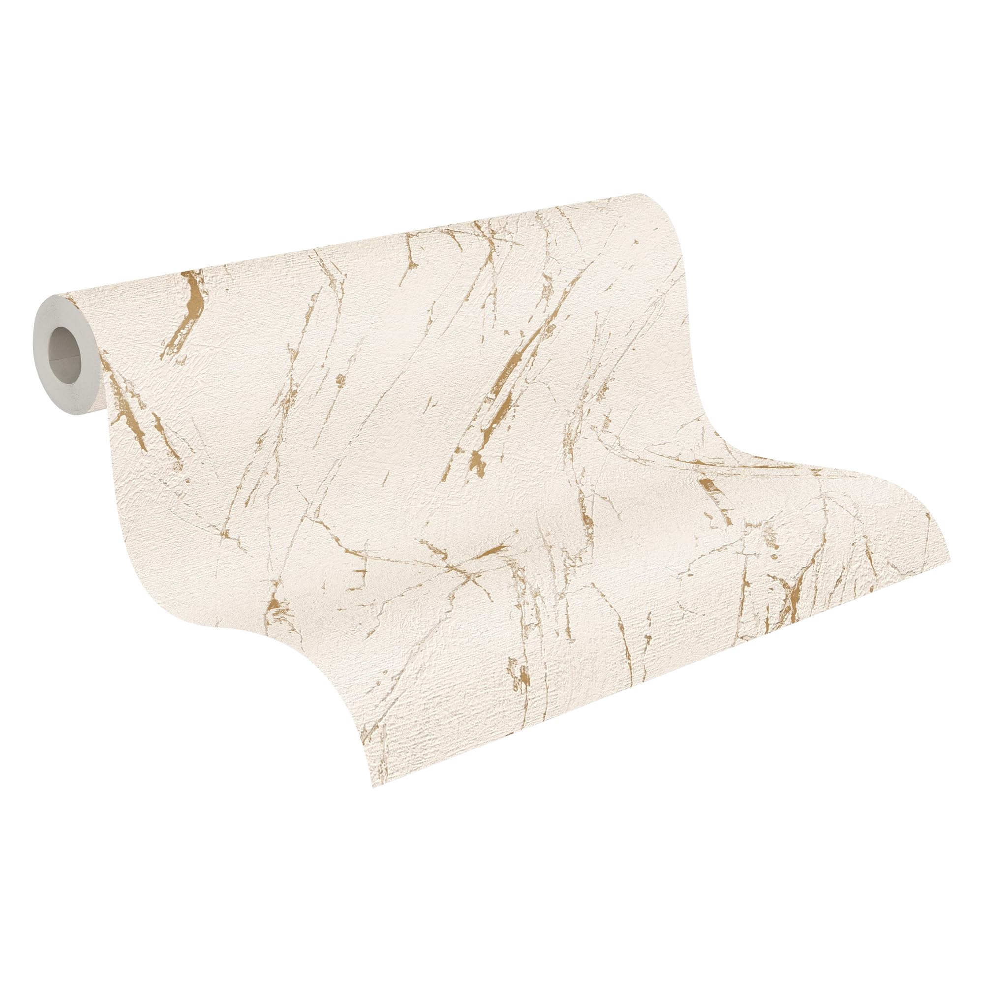 a-s-cr-ation-putz-vliestapete-beige-gold-metallic-10-05x0-53m image 1