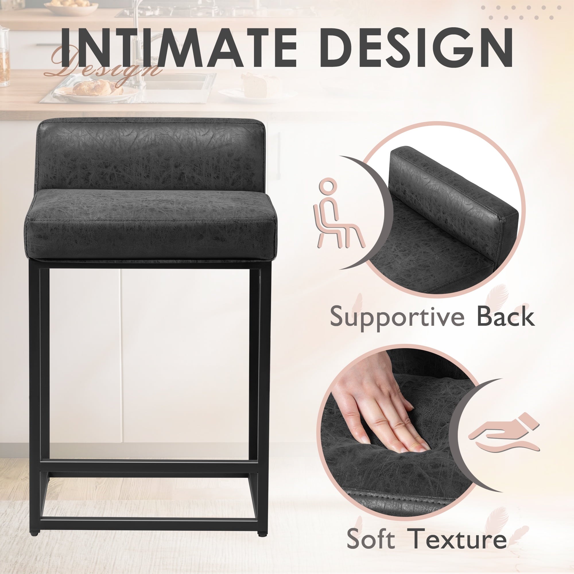 homall-bar-stool-barhocker-2er-set-schwarz-mit-lehne image 5
