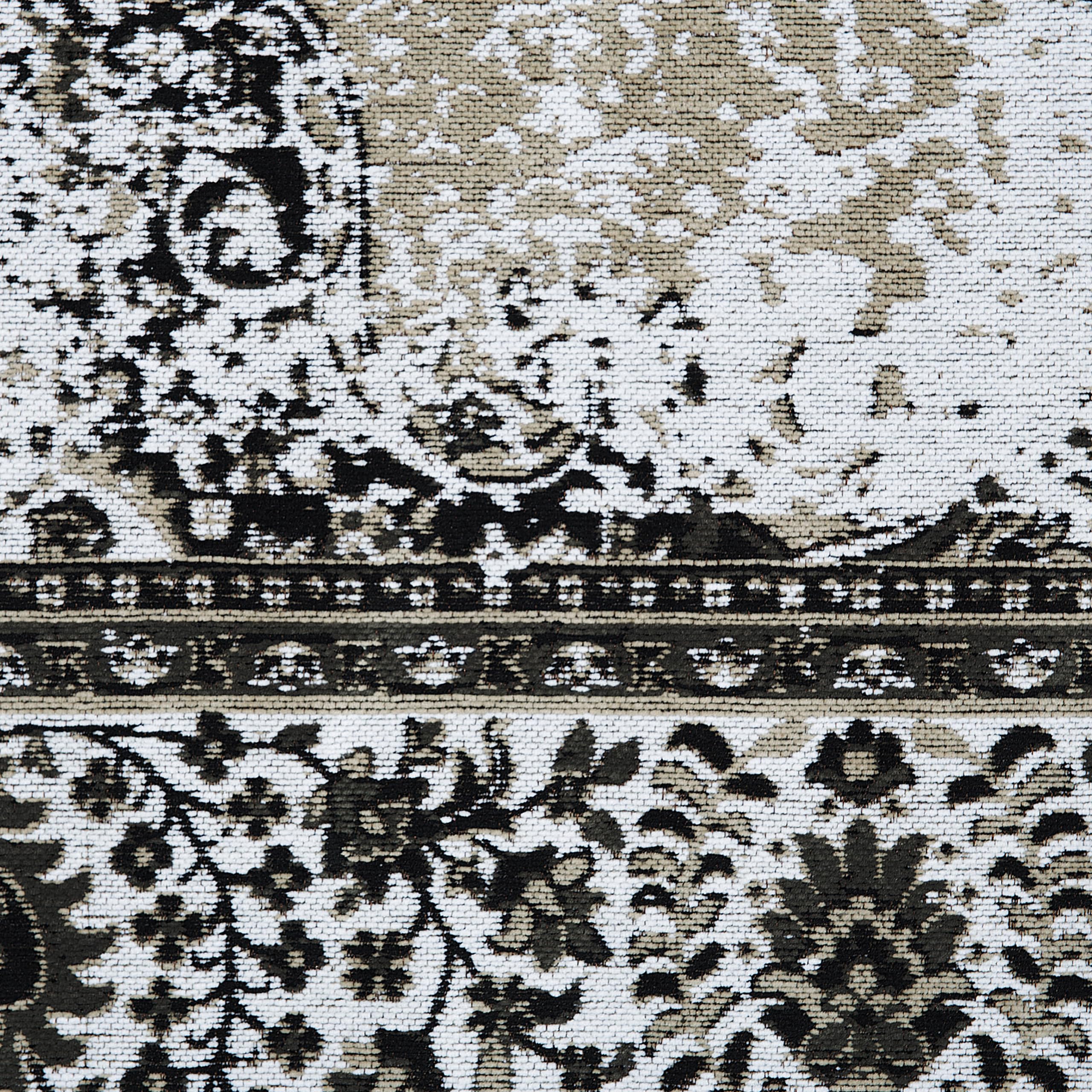beliani-teppich-160x230-grau-beige-baumwolle-vintage-retro image 6