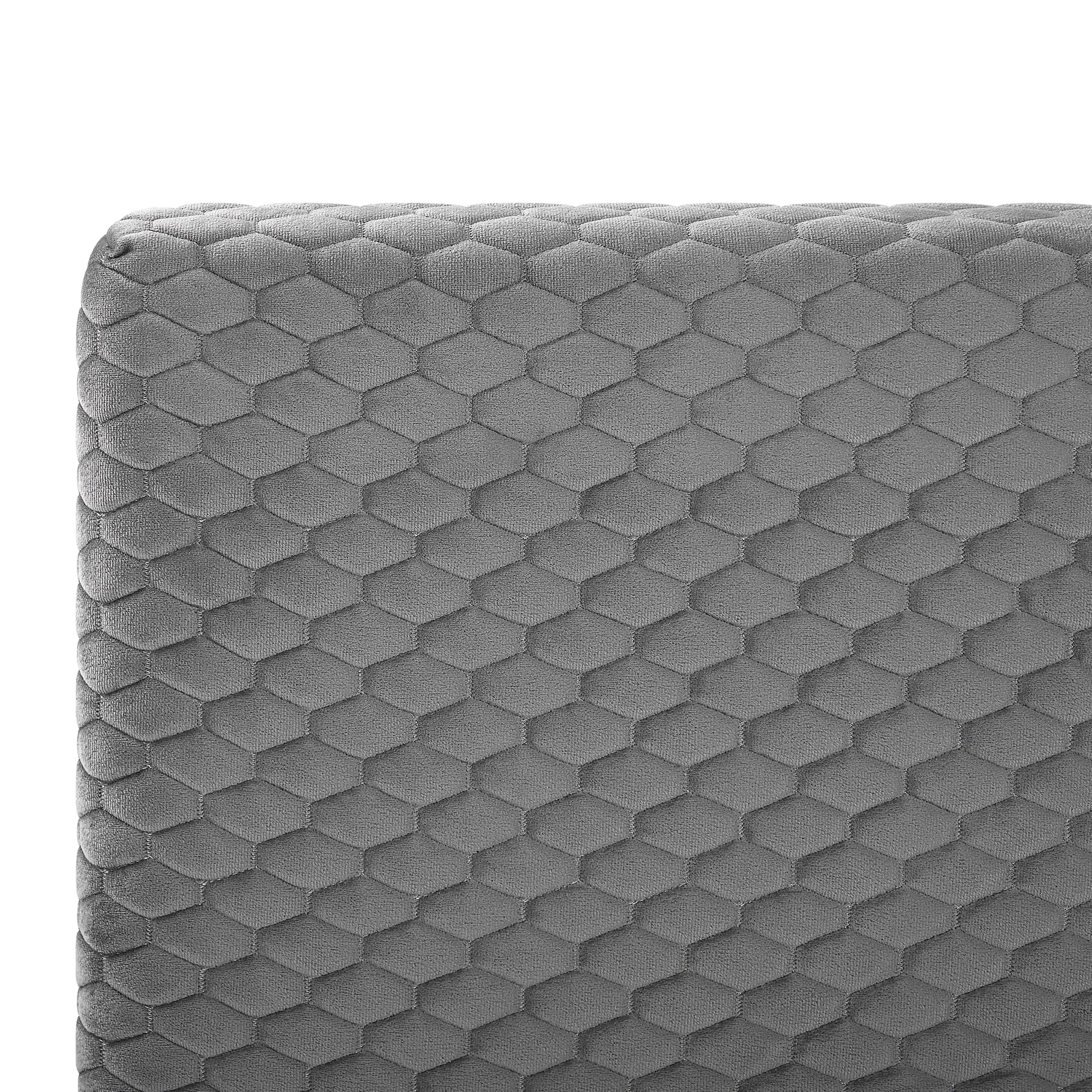 beliani-bayonne-polsterbett-160x200-grau-samt-mit-lattenrost image 8