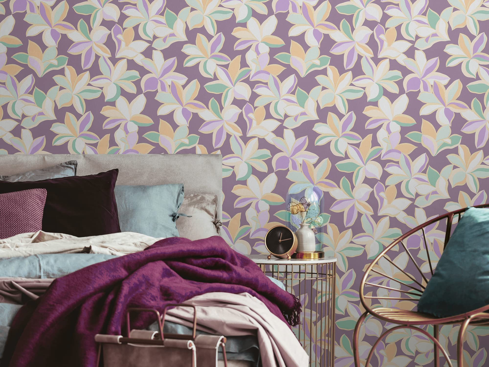 a-s-cr-ation-389082-vliestapete-floral-lila-10-05m image 4