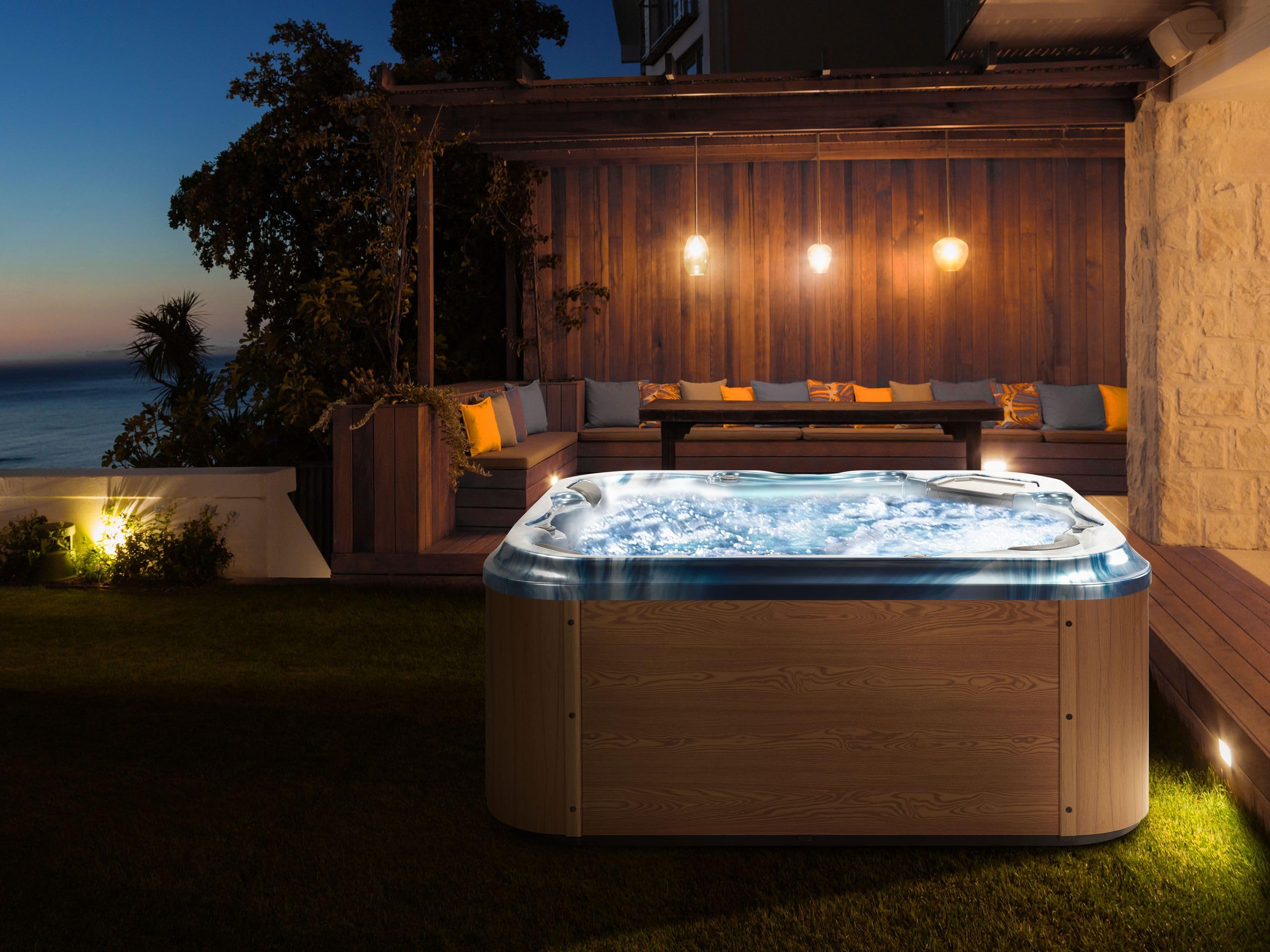 beliani-tularosa-whirlpool-210x210-blau-mit-led-und-massage image 2