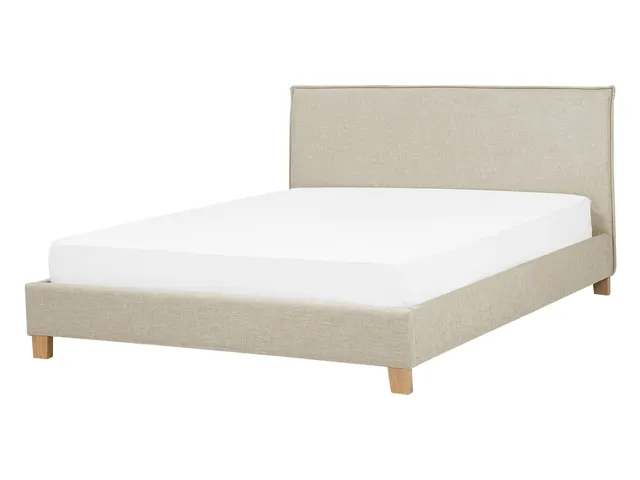 beliani-sennez-polsterbett-beige-140x200-cm image 1