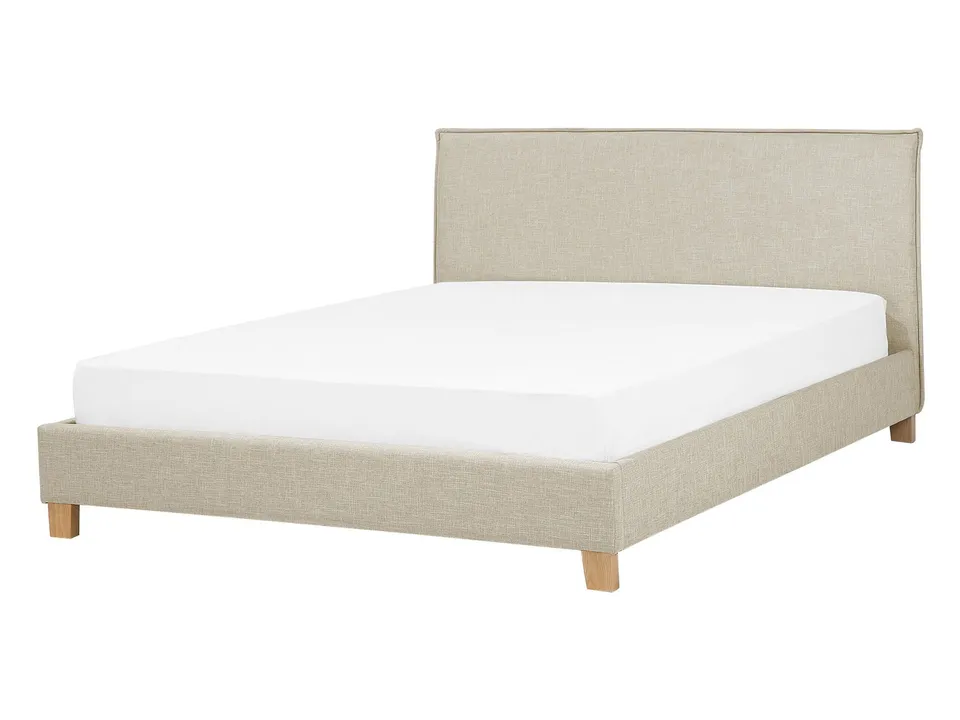 beliani-sennez-polsterbett-beige-140x200-cm image 1