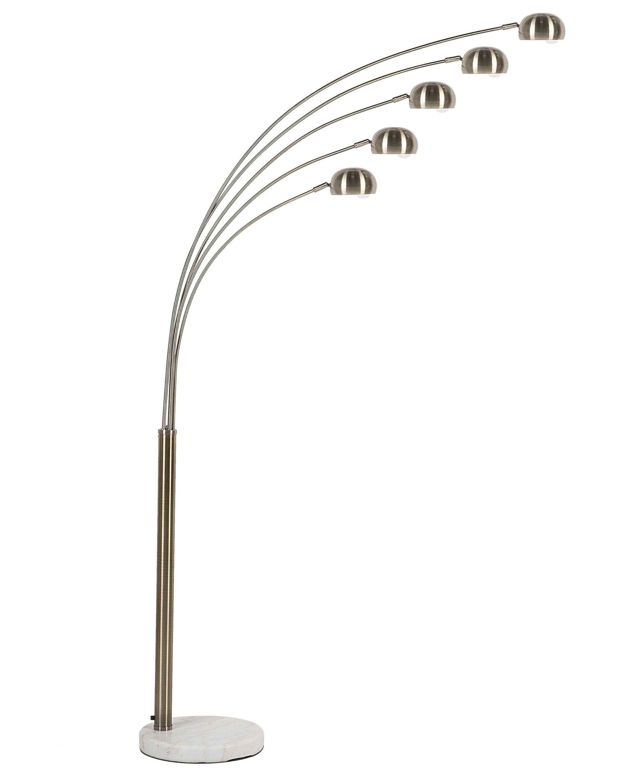 beliani-flinders-stehlampe-5-flammig-gold-metall-212-cm image 1