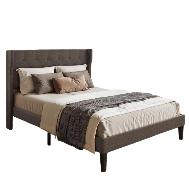 bealife-af16-bett-140x200-dunkelgrau-polsterbett image 1