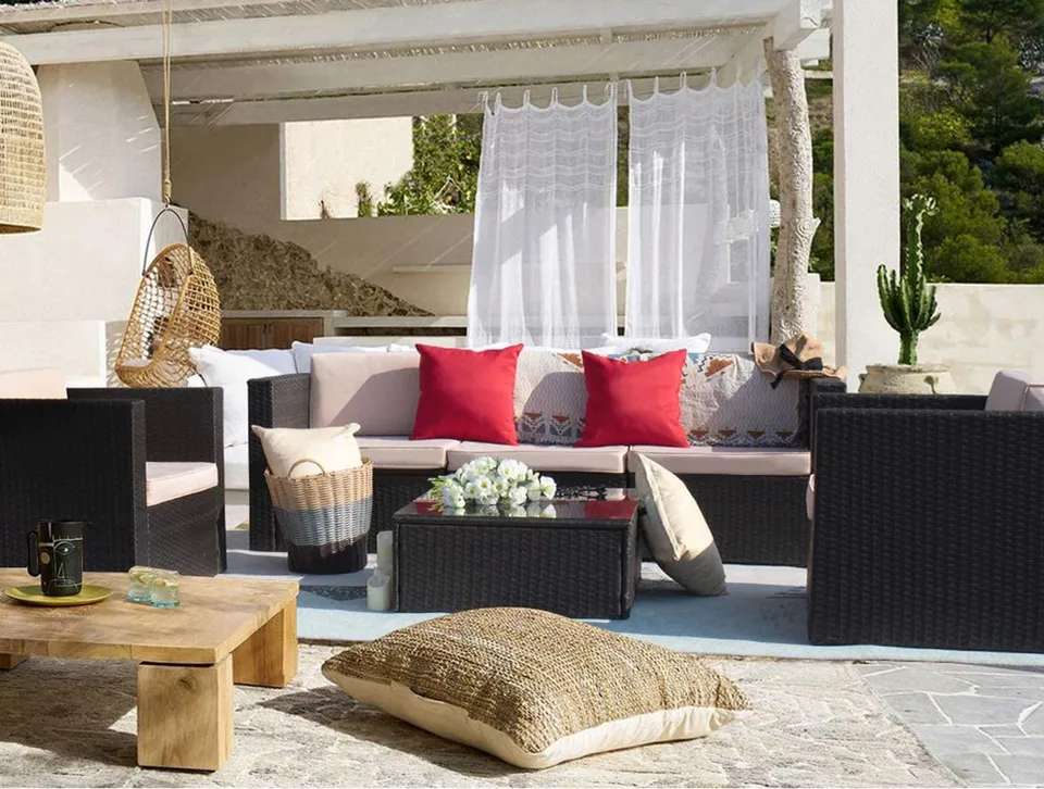homall-patio-furniture-rattan-lounge-set-6-teilig-mit-kissen image 1