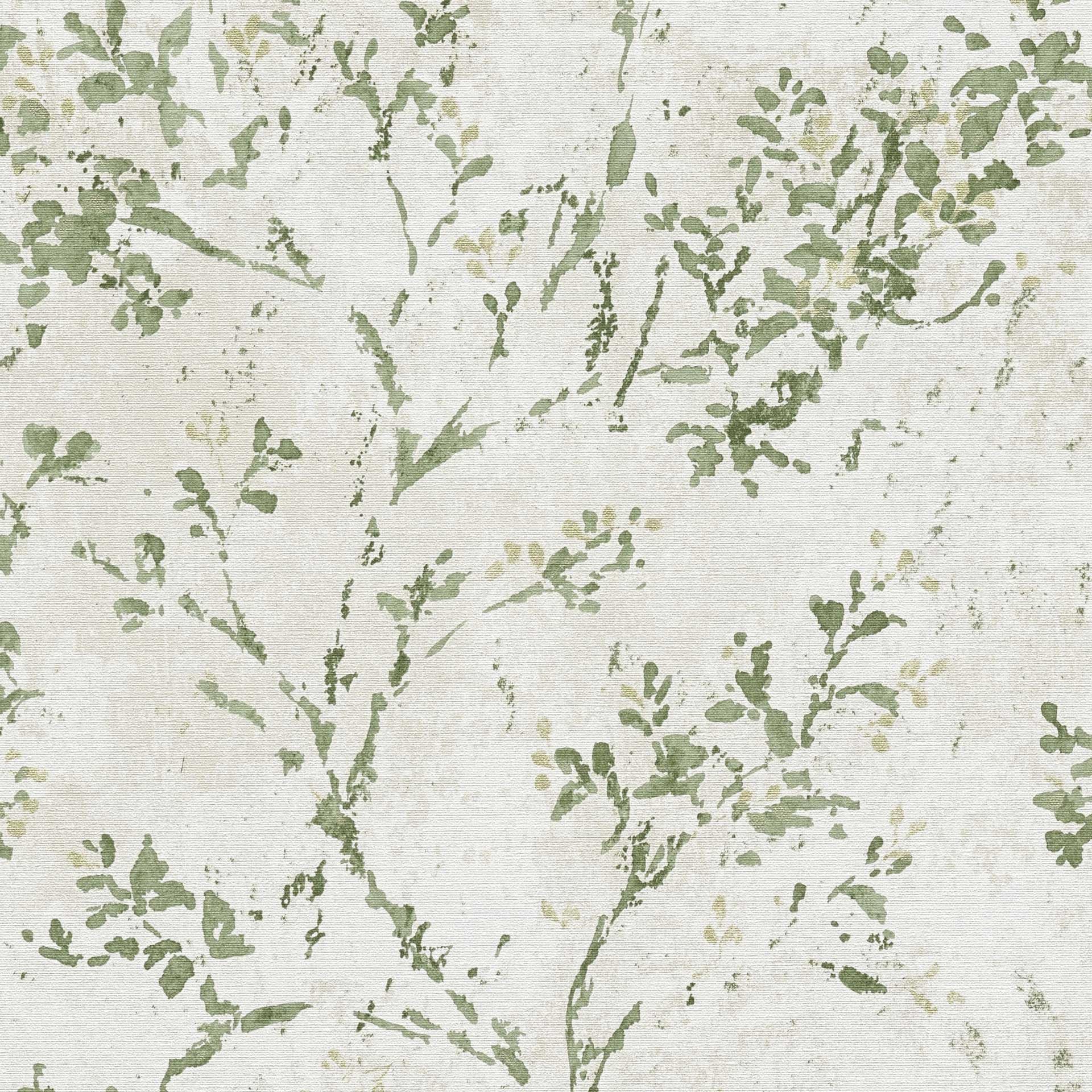 a-s-cr-ation-livingwalls-floral-vliestapete-creme-gr-n-10-05m image 2