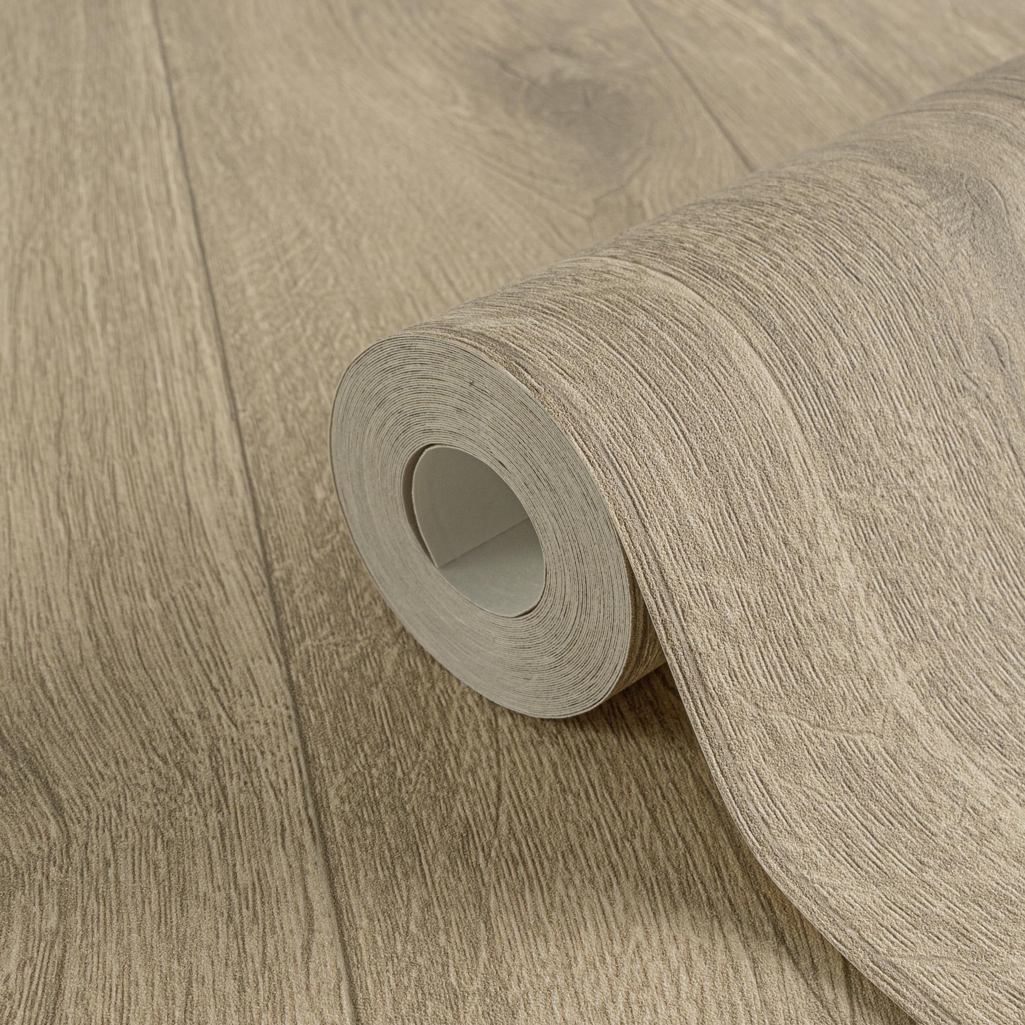 a-s-cr-ation-wood-n-stone-300434-vliestapete-holz-beige-braun image 2