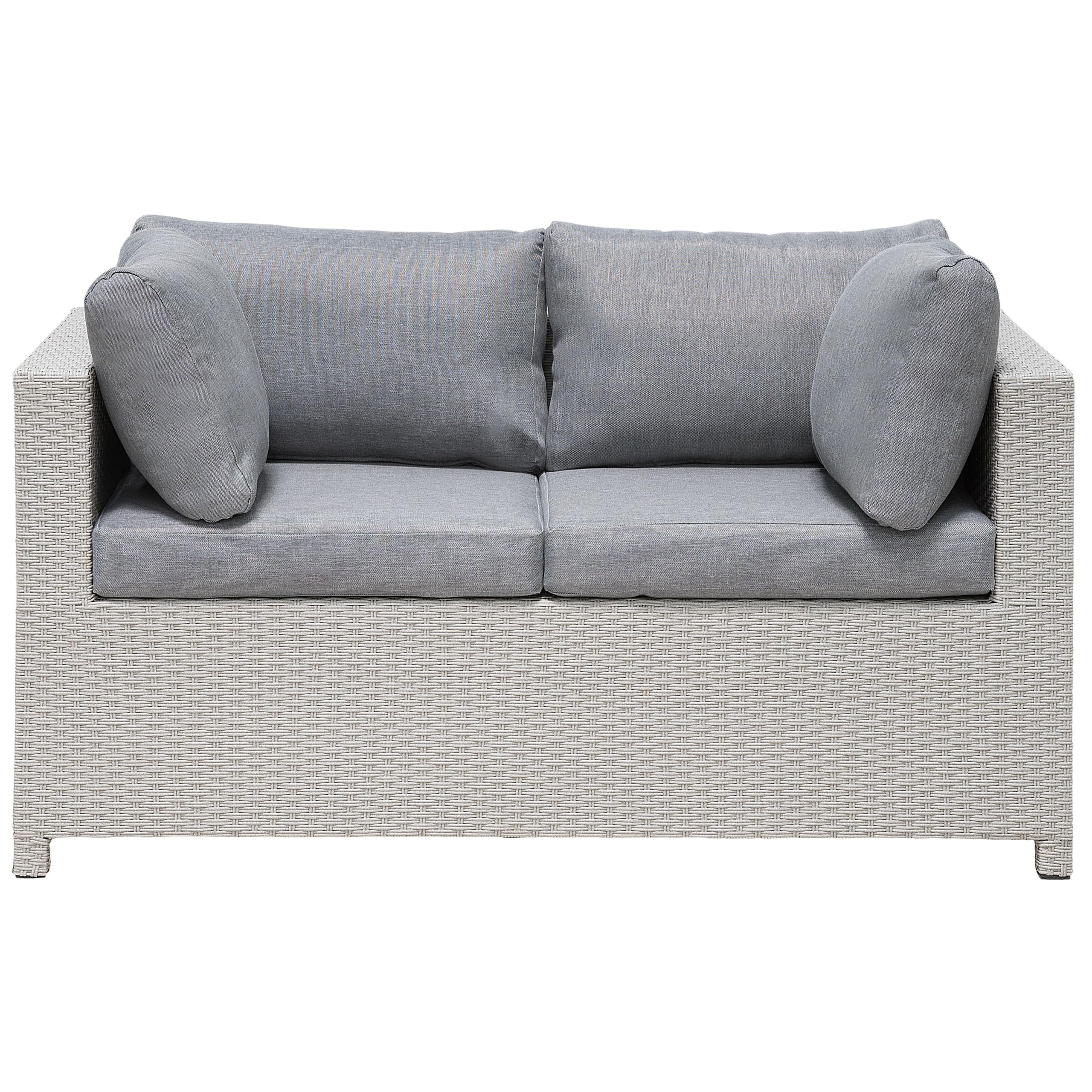 beliani-gartenm-bel-milano-lounge-set-4-sitzer-hellgrau image 4