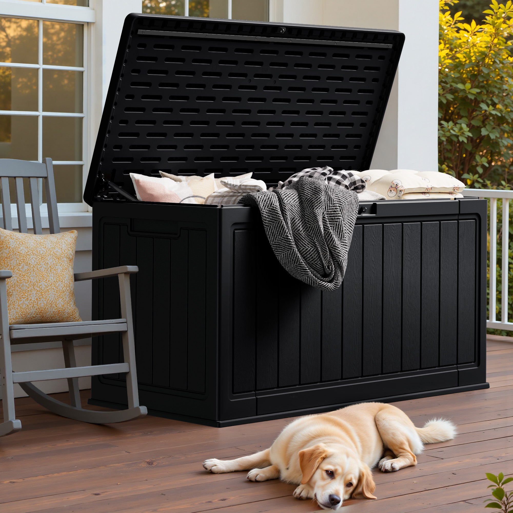 homall-patio-furniture-gartenbox-567-l-schwarz-wetterfest image 7