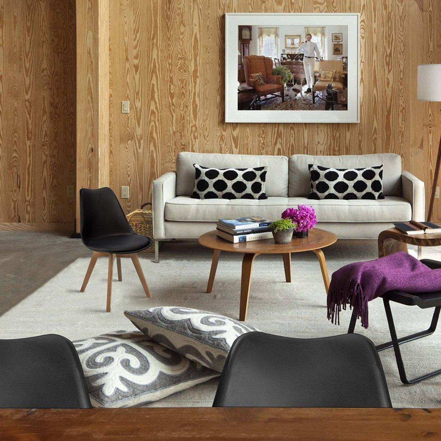homall-modern-dining-chair-esszimmerstuhl-schwarz-4er-gepolstert image 3