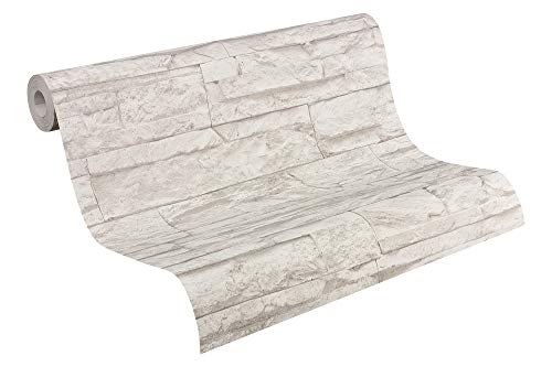 a-s-cr-ation-best-of-wood-and-stone-vliestapete-hellgrau image 7