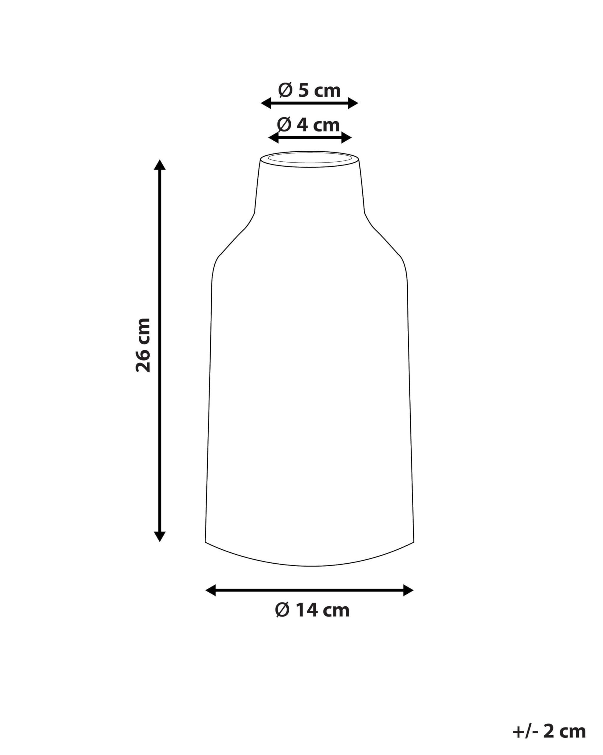 alinda-blumenvase-steinzeug-wei-rosen-retro-deko-vase image 3