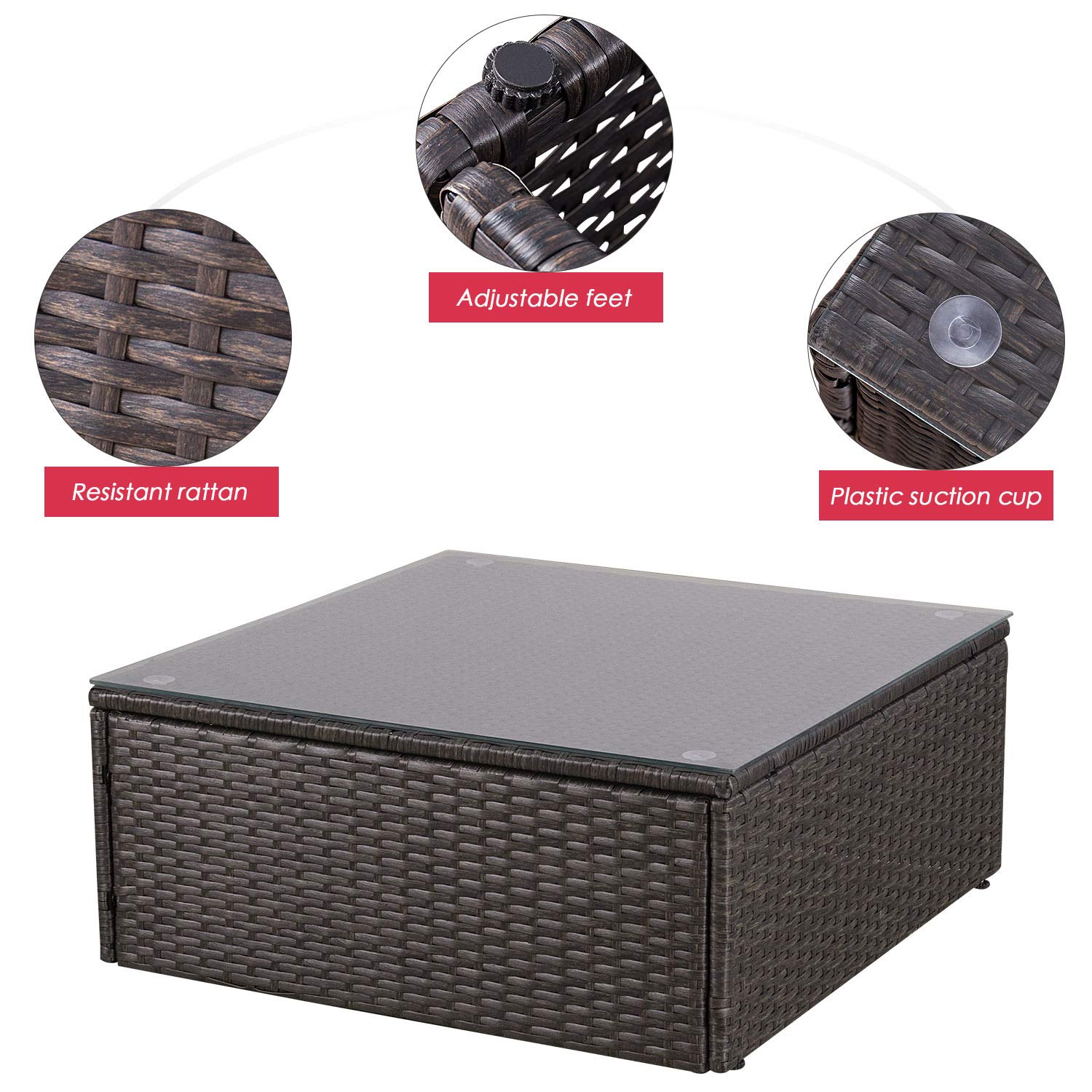 homall-patio-furniture-rattan-set-4-teilig-braun-mit-tisch image 5